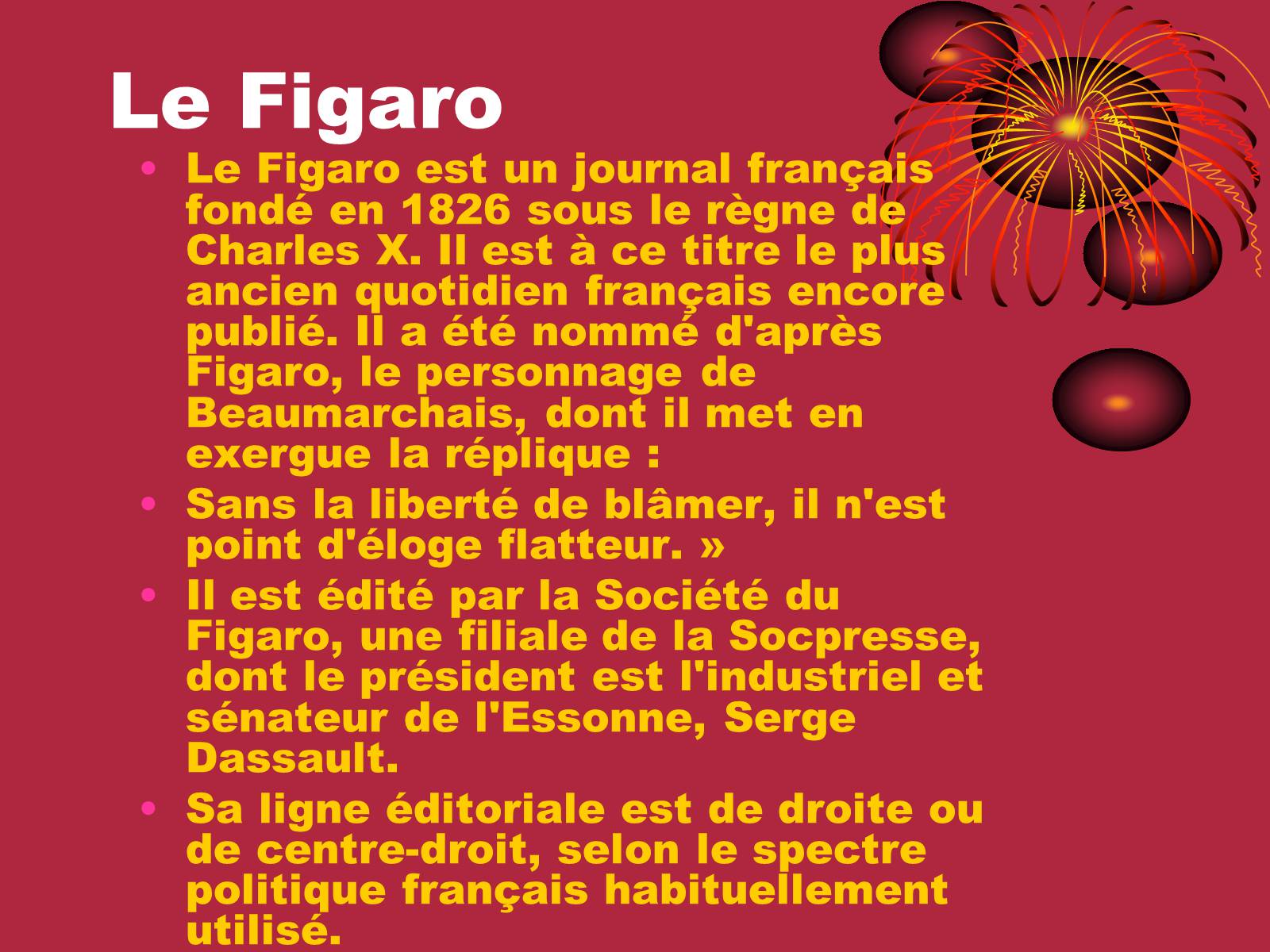 Презентація на тему «La presse francaise» - Слайд #11