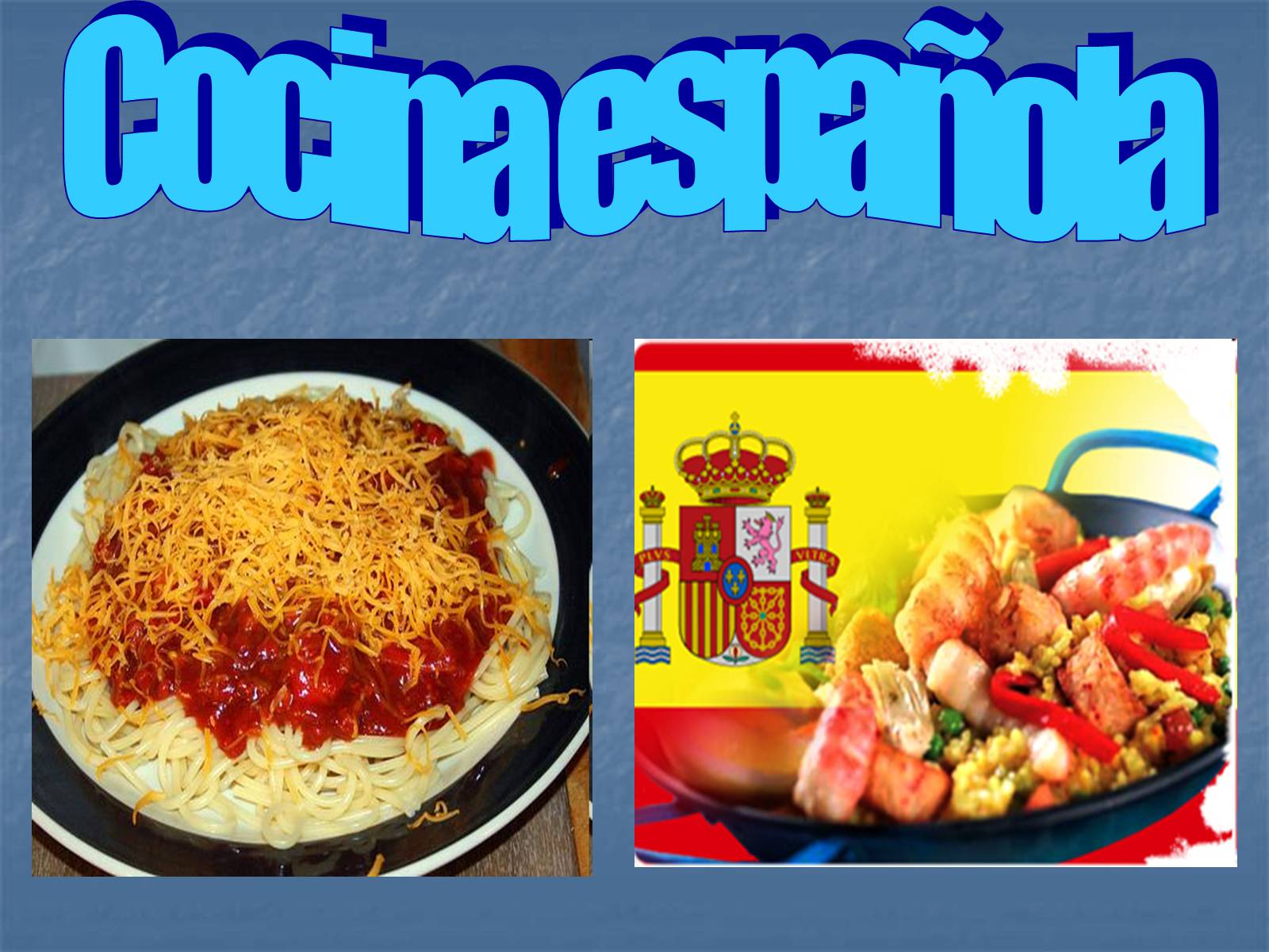 Презентація на тему «Cocina espanola» (варіант 2) - Слайд #1