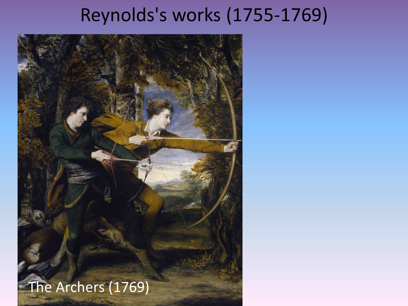 Презентація на тему «Sir Joshua Reynolds» (варіант 2) - Слайд #9
