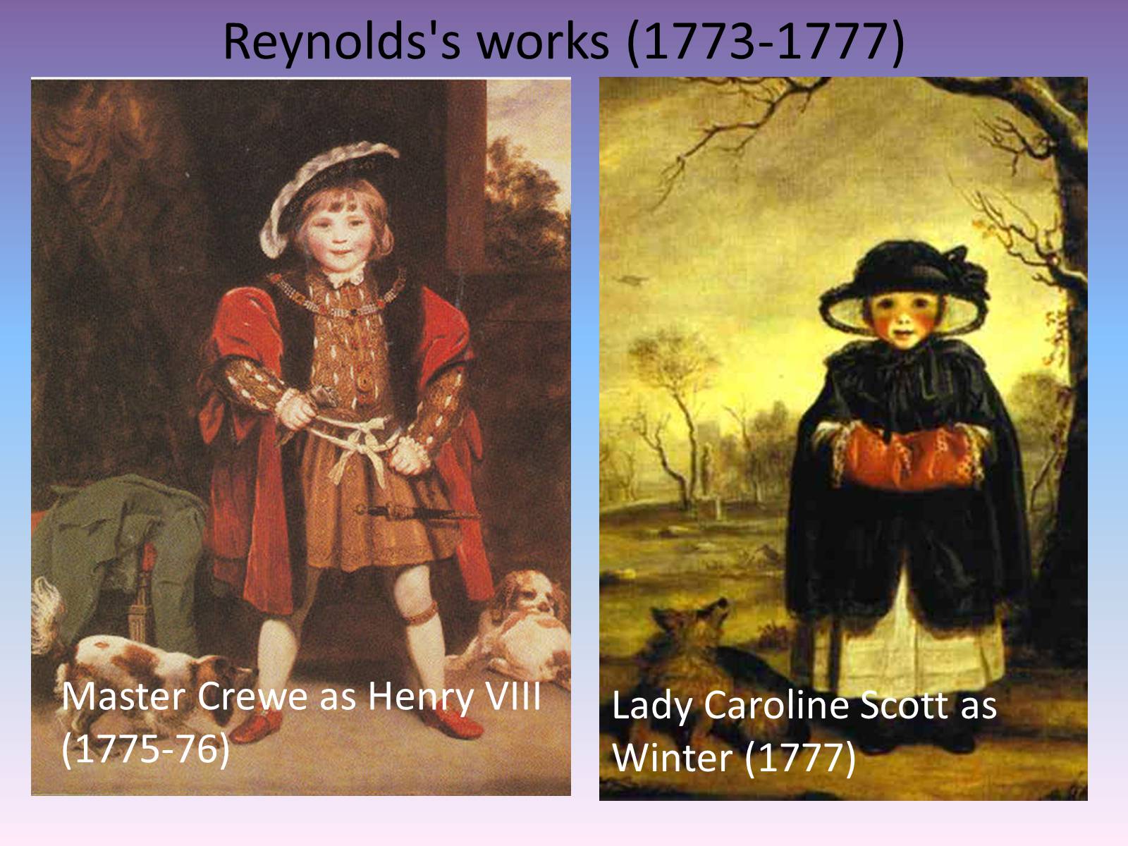 Презентація на тему «Sir Joshua Reynolds» (варіант 2) - Слайд #12
