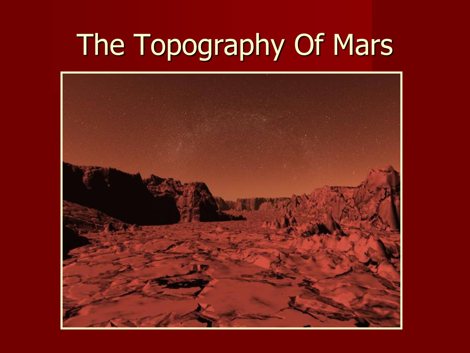 Презентація на тему «The Planet Mars» - Слайд #7