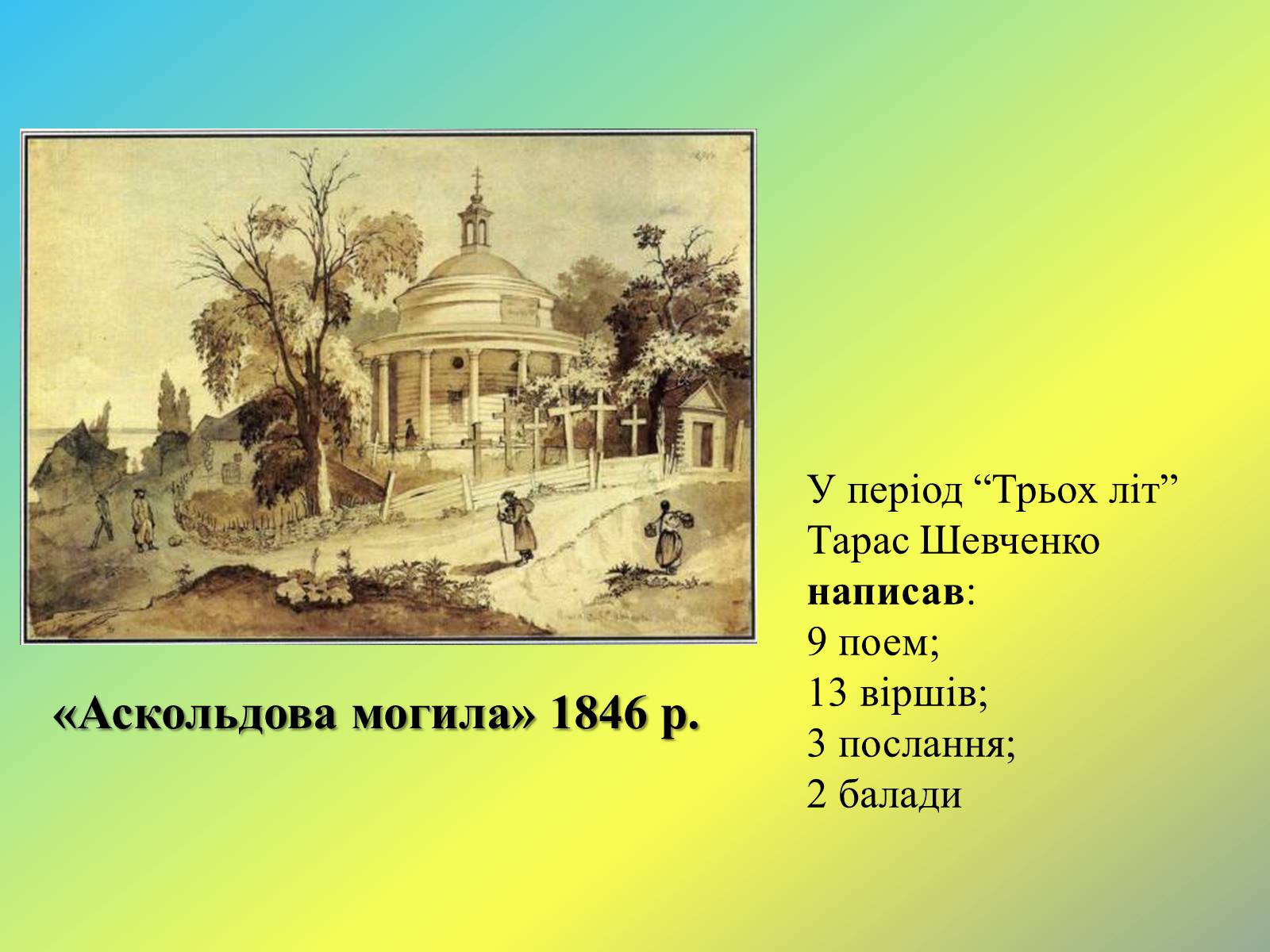 Презентація на тему «Жанрове розмаїття творчості Т.Г. Шевченка» - Слайд #8