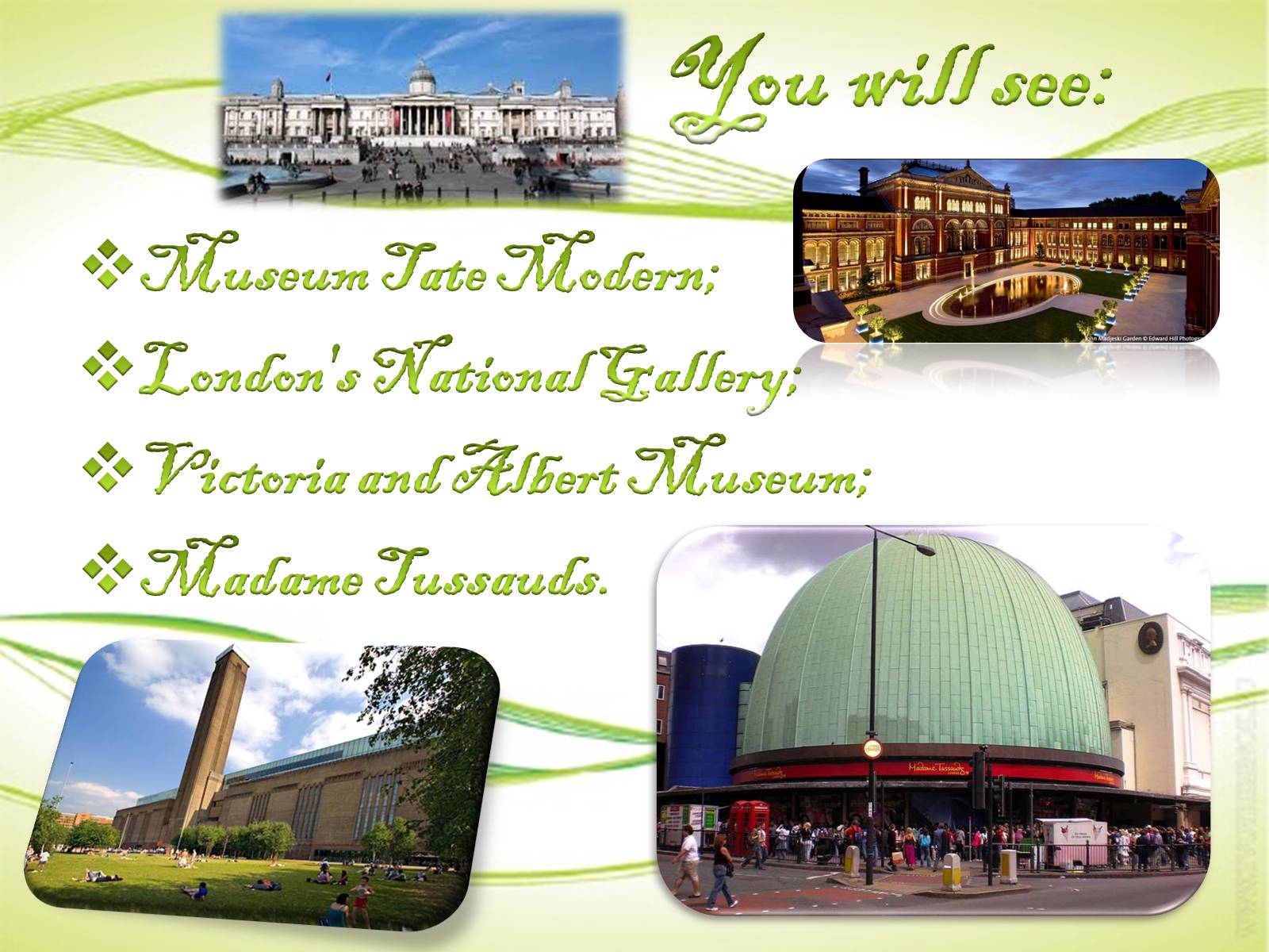 Презентація на тему «Art museums of London» - Слайд #2
