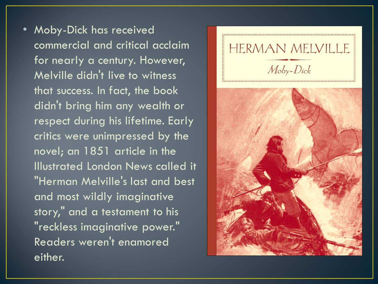 Презентація на тему «Herman Melville» - Слайд #7