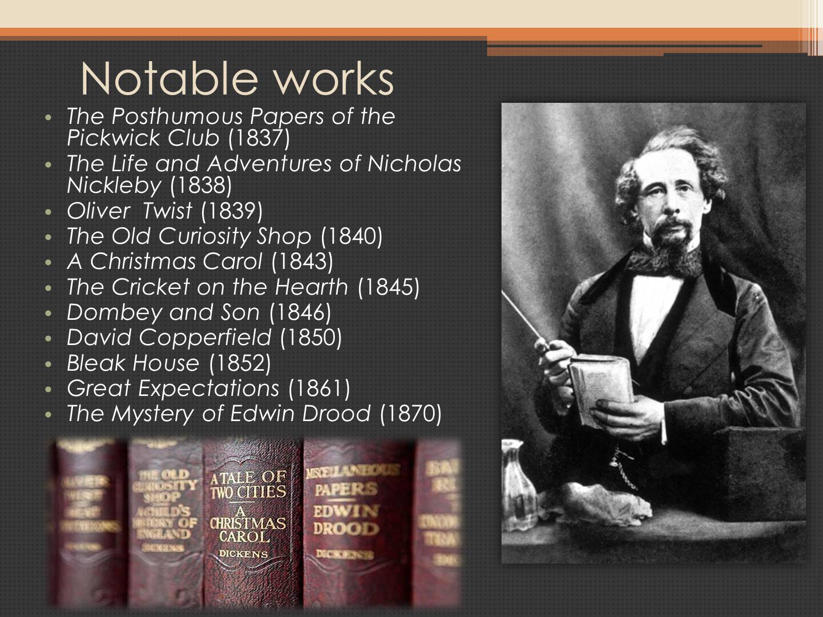 Презентація на тему «Charles Dickens» (варіант 2) - Слайд #4