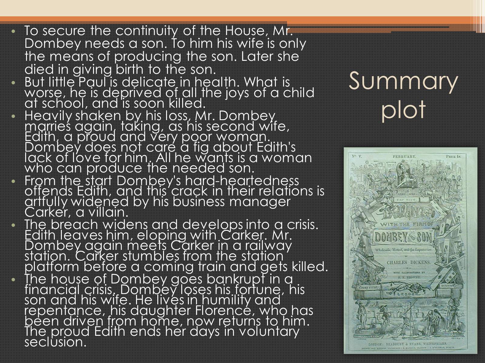 Презентація на тему «Charles Dickens» (варіант 2) - Слайд #7