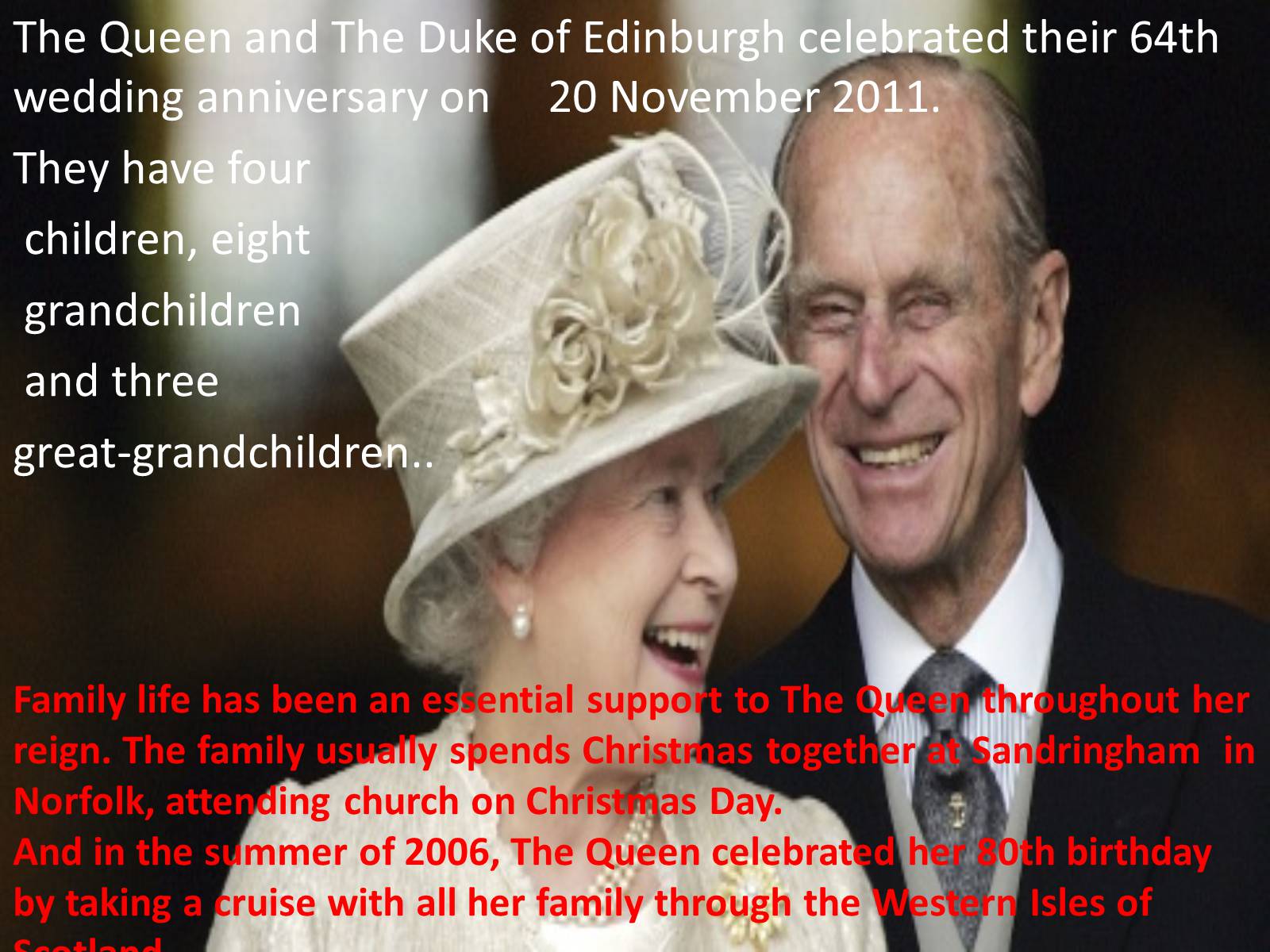 Презентація на тему «Her Majesty The Queen Elizabeth II» - Слайд #7