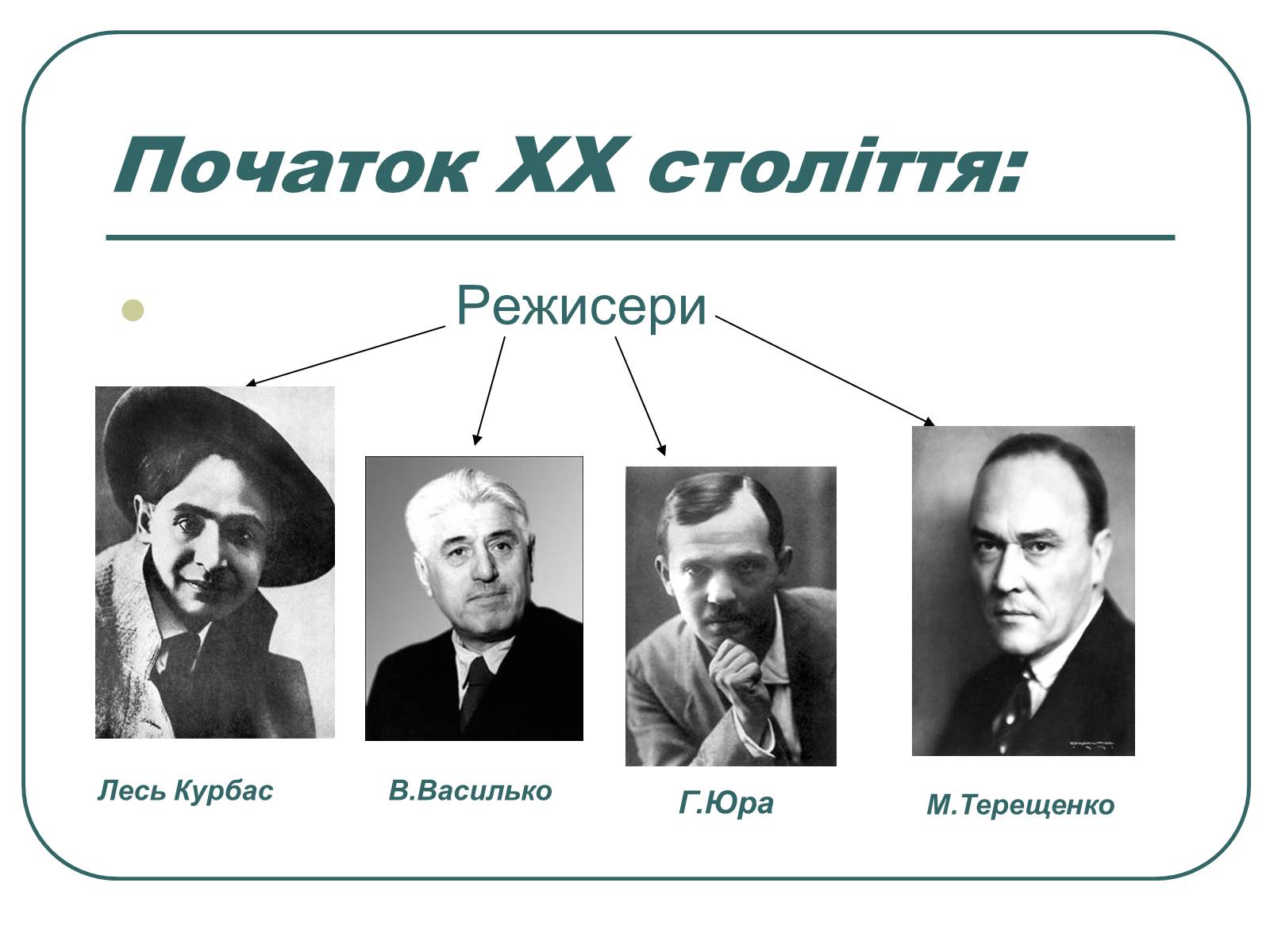 Презентація на тему «Провідні актори та режисери українського театру» - Слайд #13