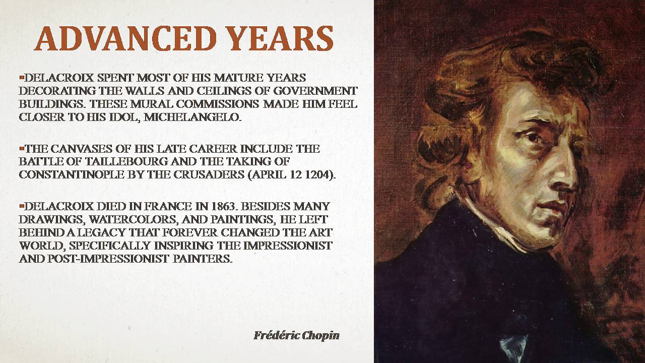 Презентація на тему «Ferdinand Victor Eugene Delacroix» - Слайд #7