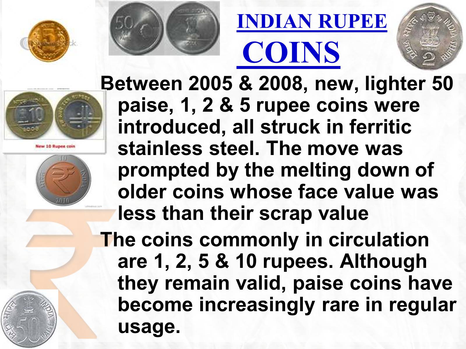 Презентація на тему «Rupee» - Слайд #21