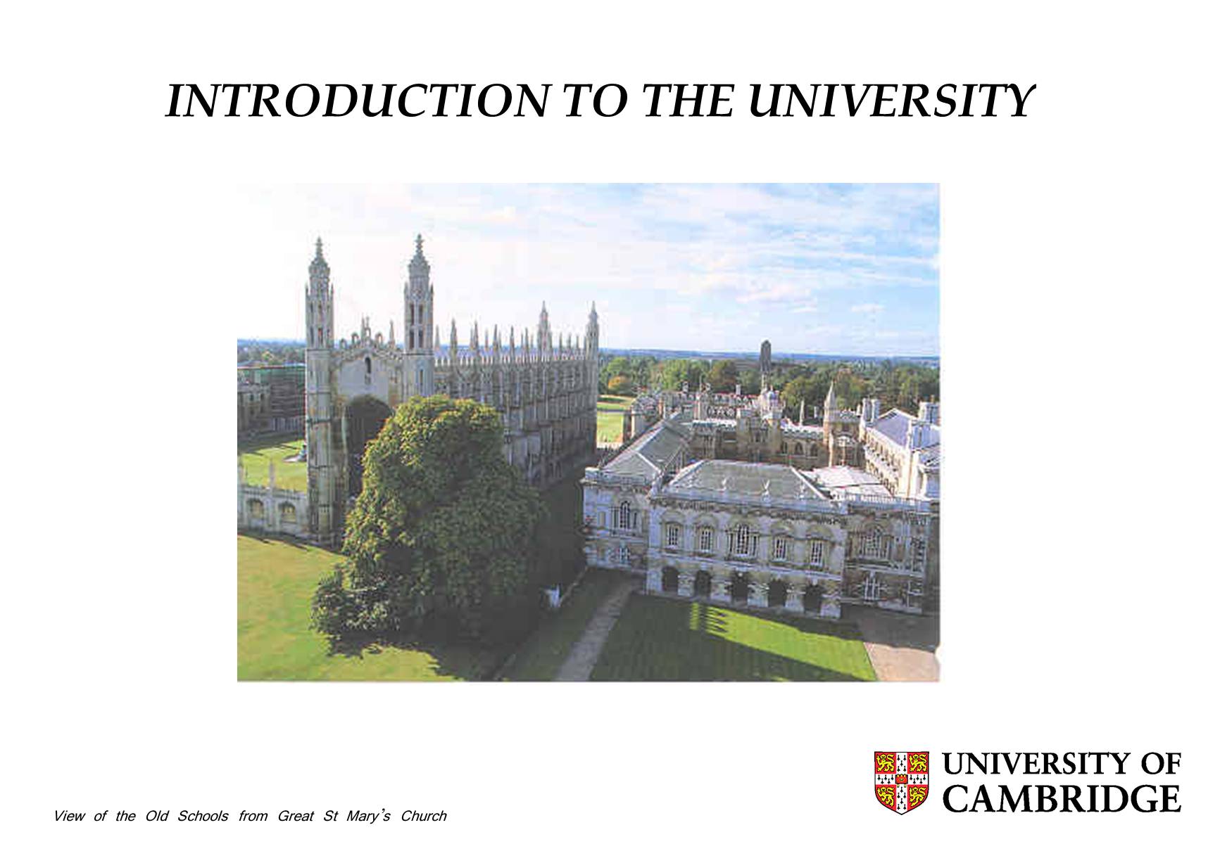 Презентація на тему «University» - Слайд #1