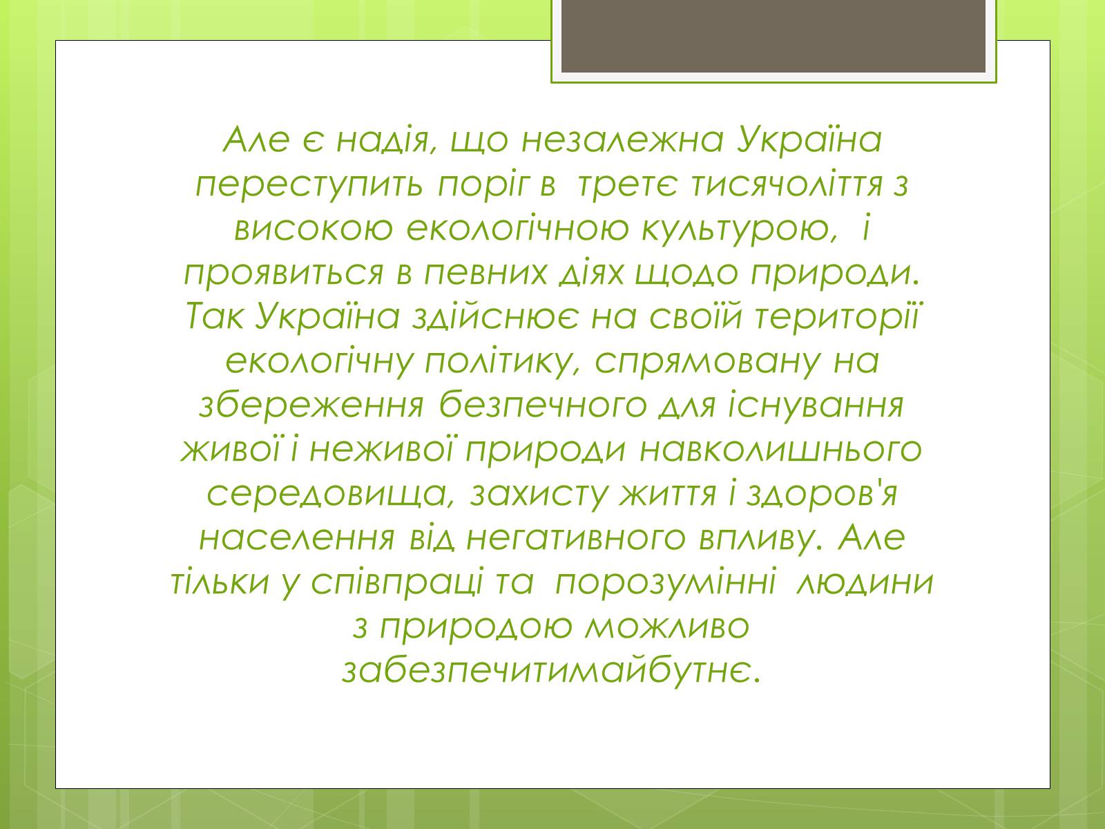 Презентація на тему «Екологічна ситуація в Україні» (варіант 2) - Слайд #15