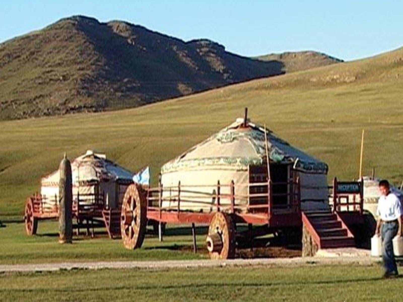Жилище монголов кочевников юрта