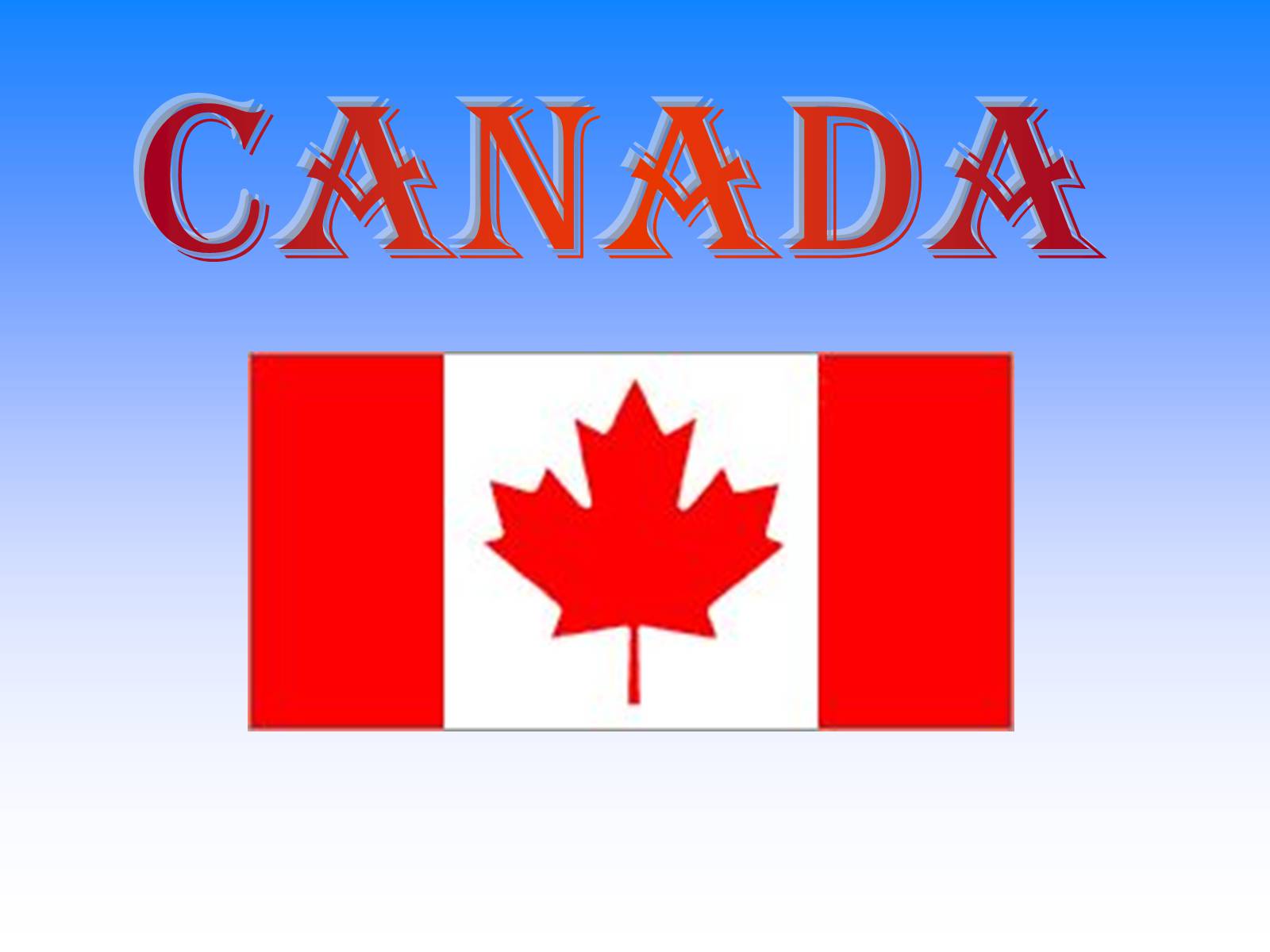 Презентація на тему «Canada» (варіант 11) - Слайд #1