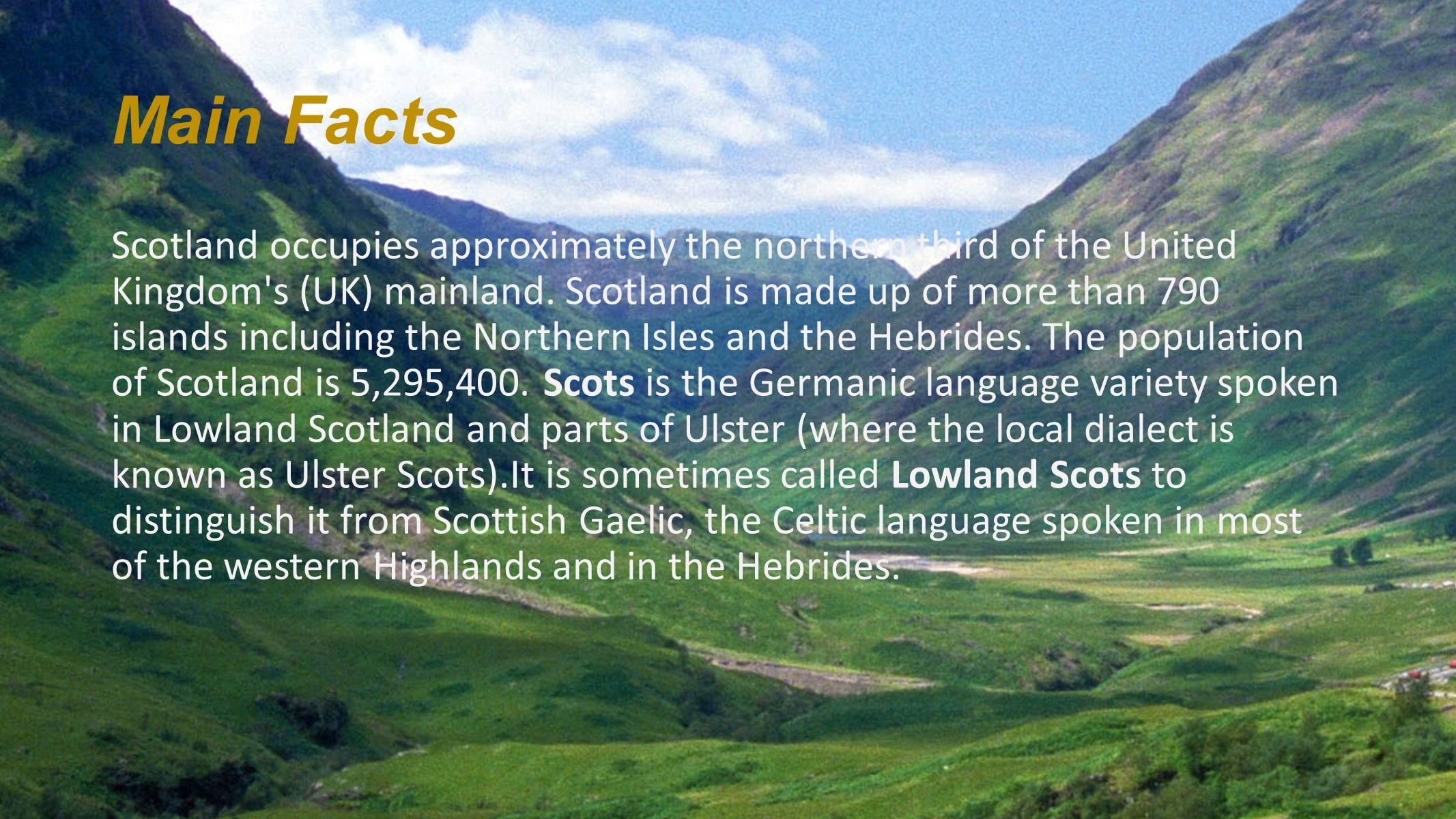 Презентація на тему «Scotland» (варіант 1) - Слайд #4