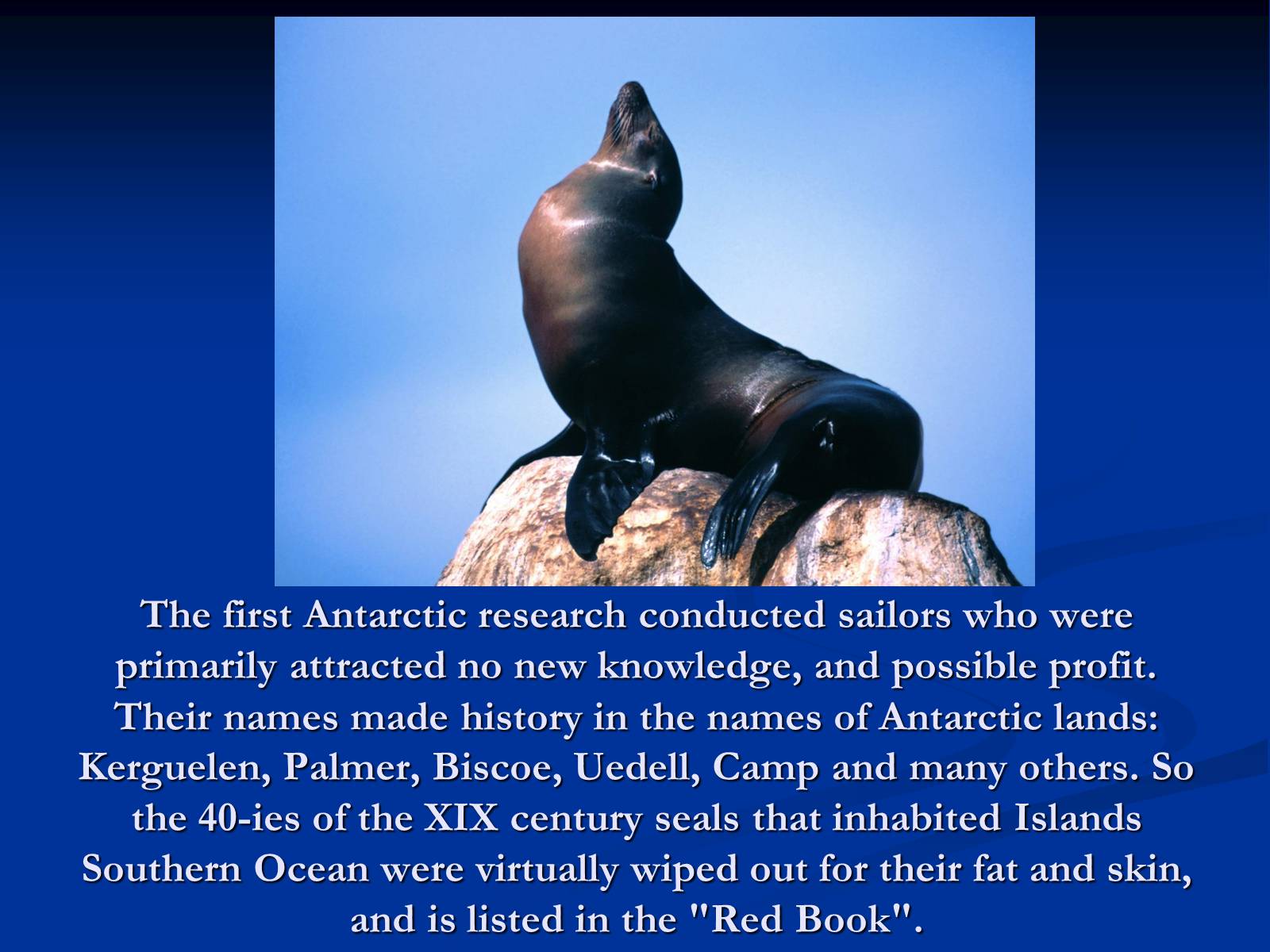 Презентація на тему «History of the discovery of Antarctica» - Слайд #6