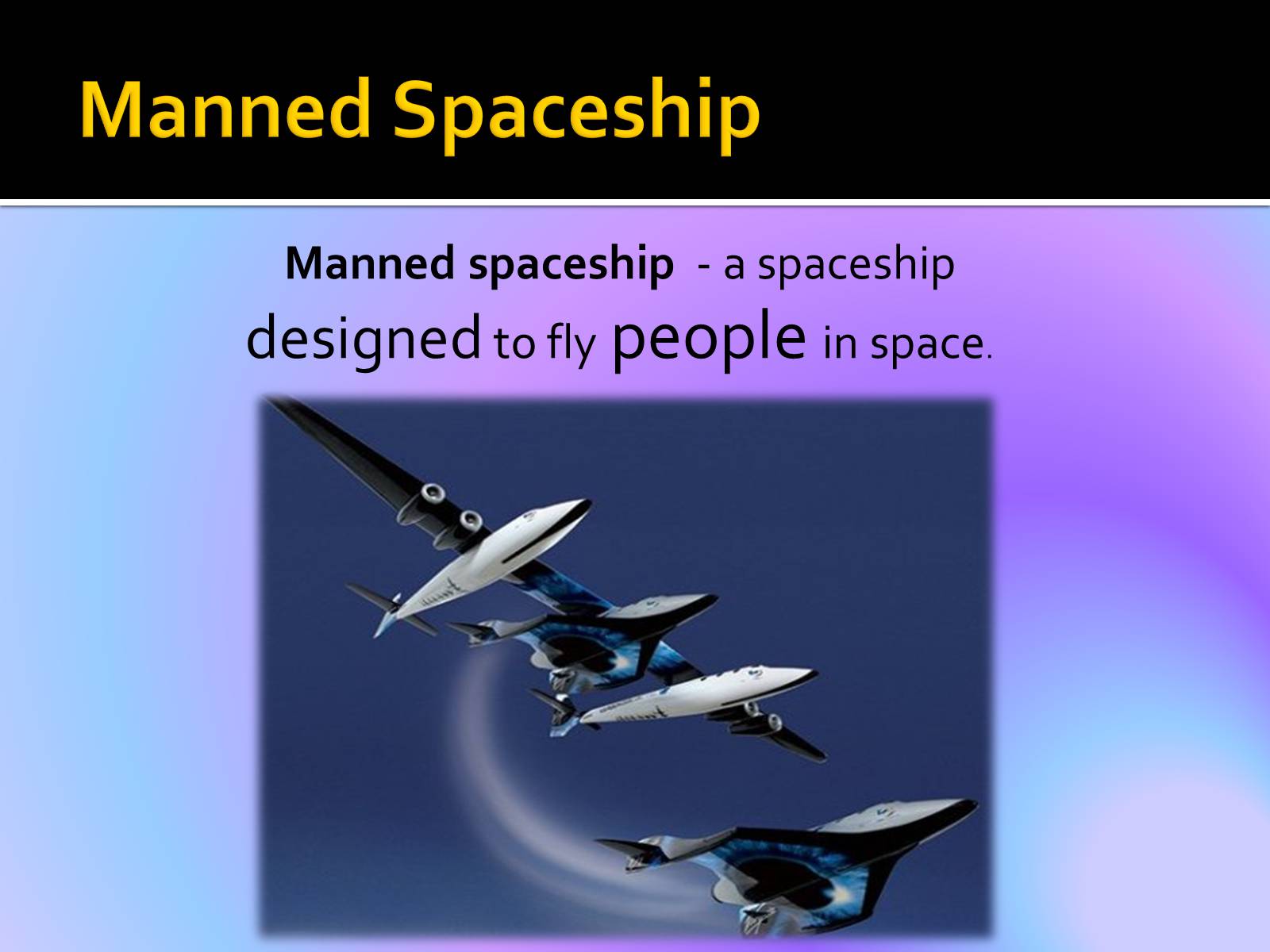 Презентація на тему «Spaceships» - Слайд #2