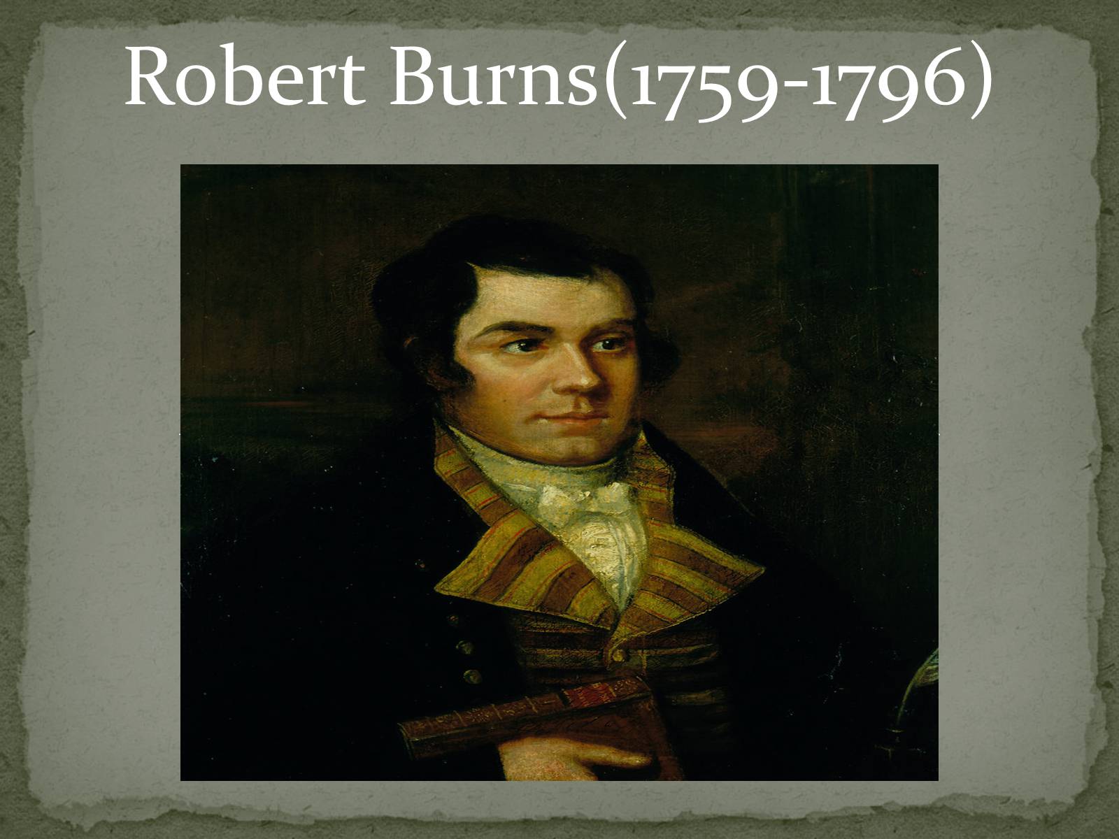 Презентація на тему «Robert Burns» (варіант 1) - Слайд #1