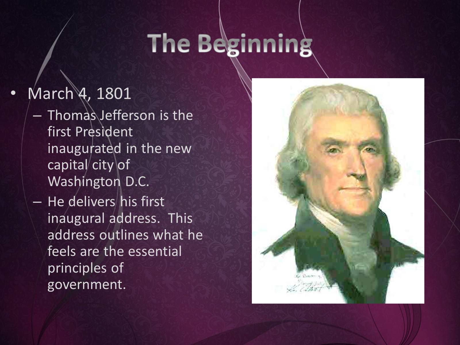 Презентація на тему «Thomas Jefferson» (варіант 2) - Слайд #2