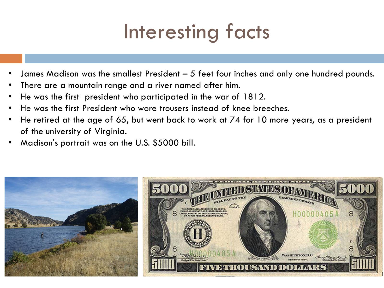 Презентація на тему «James Madison» - Слайд #5