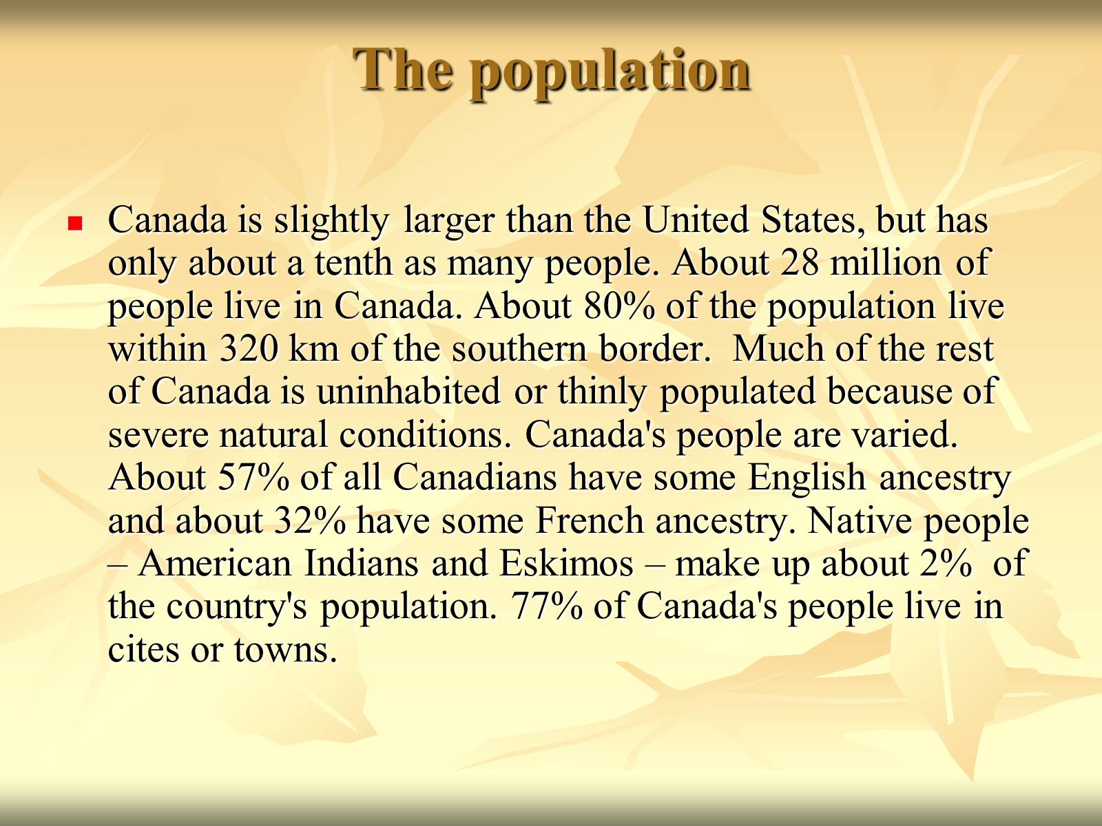 Презентація на тему «Canada» (варіант 13) - Слайд #4