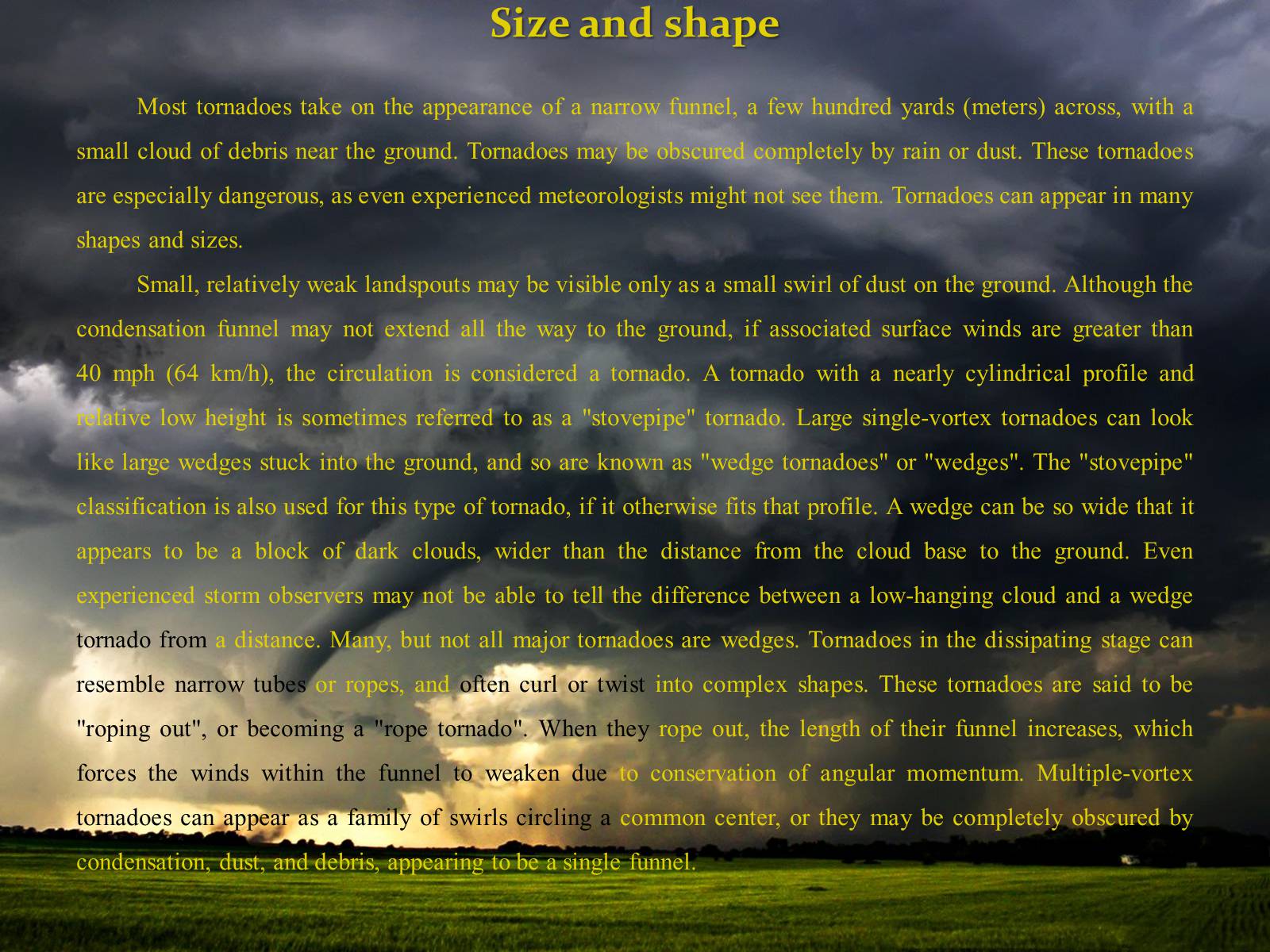 Презентація на тему «Tornado» (варіант 2) - Слайд #7