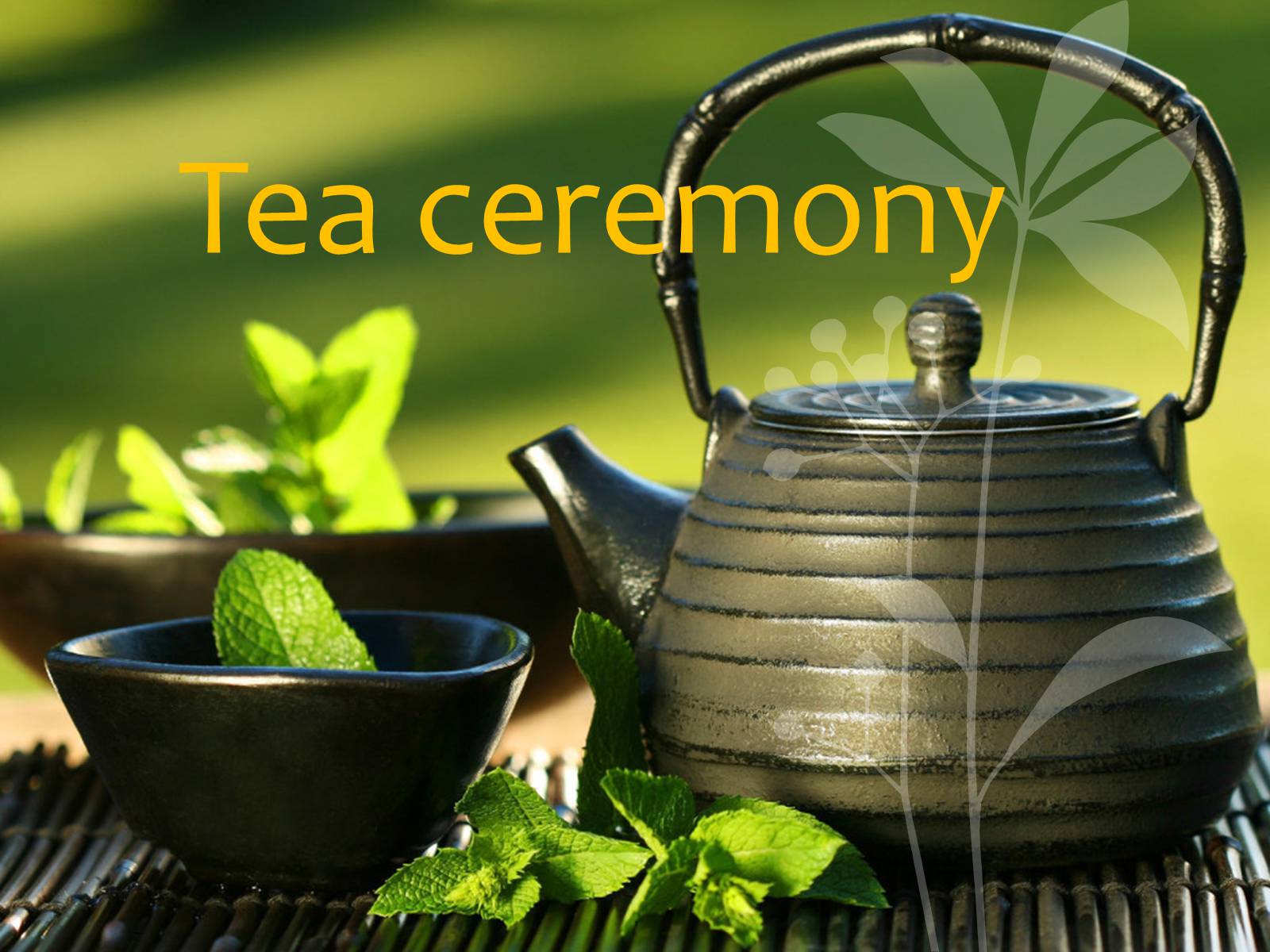 Презентація на тему «Japanese tea ceremony» - Слайд #5