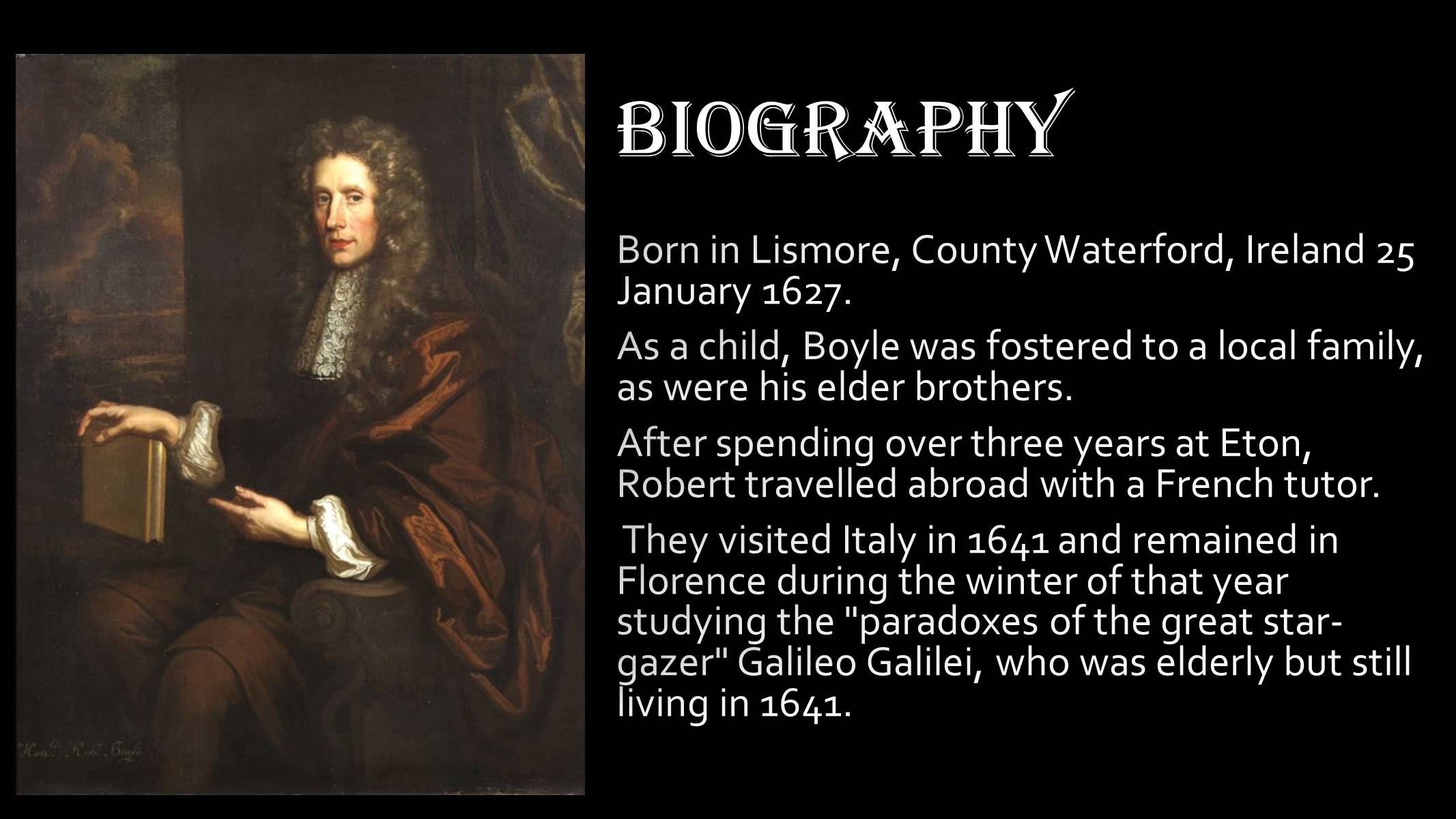 Презентація на тему «Robert Boyle» - Слайд #2