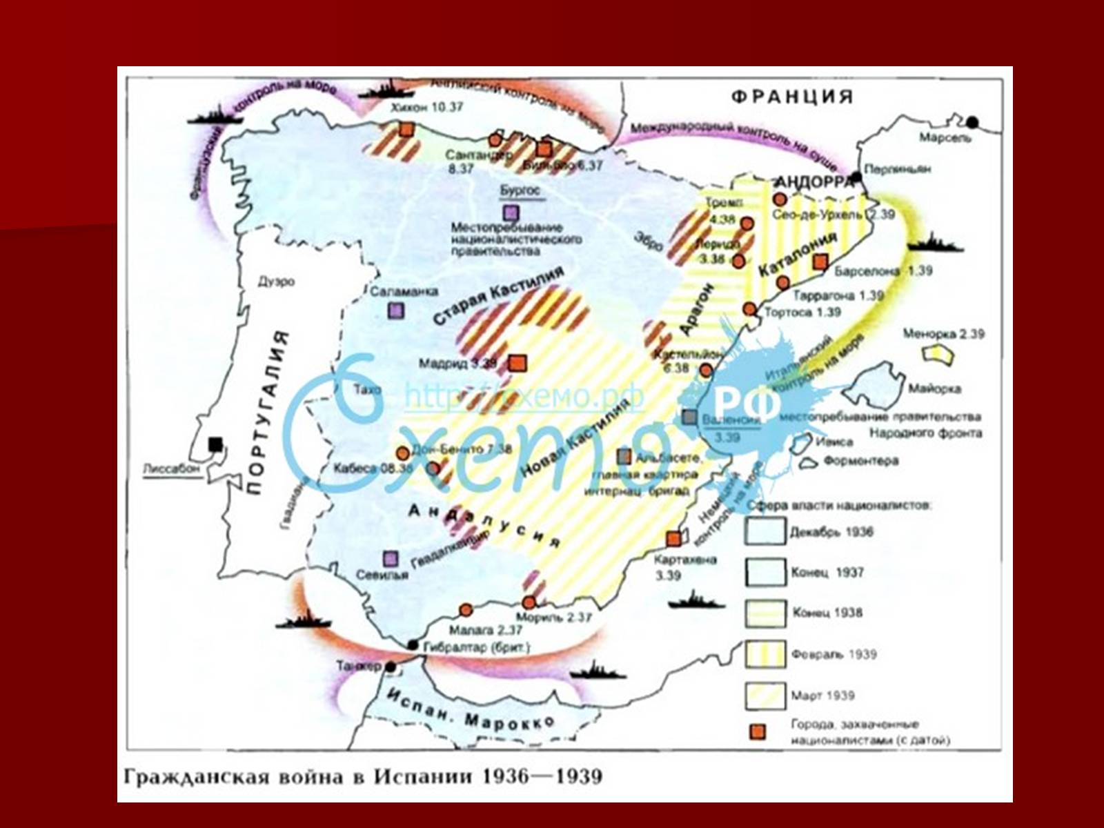 Презентація на тему «Громадянська війна в Іспанії 1936-1939 рр» - Слайд #13