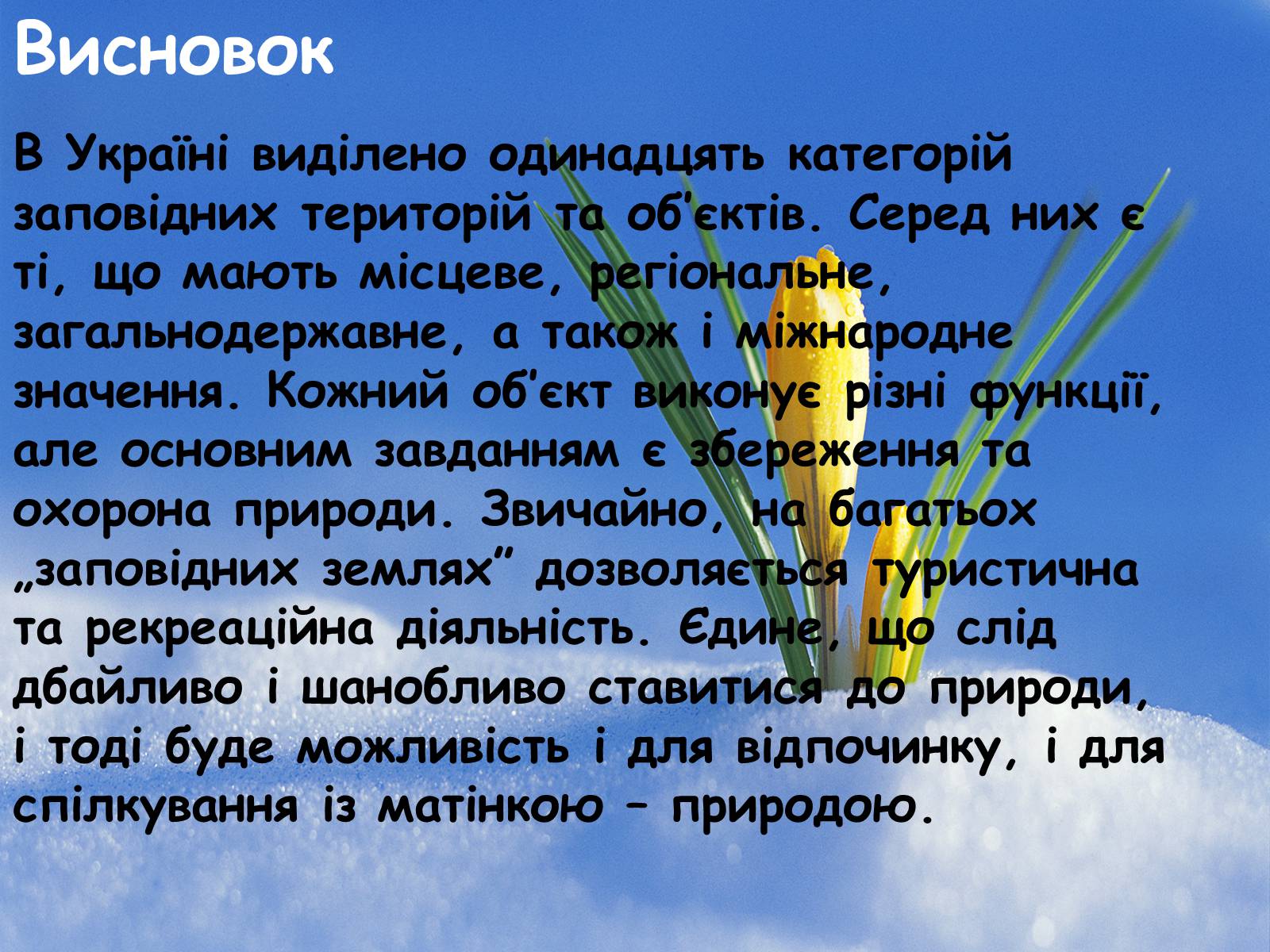 Презентація на тему «Заповідна мережа України» (варіант 4) - Слайд #19