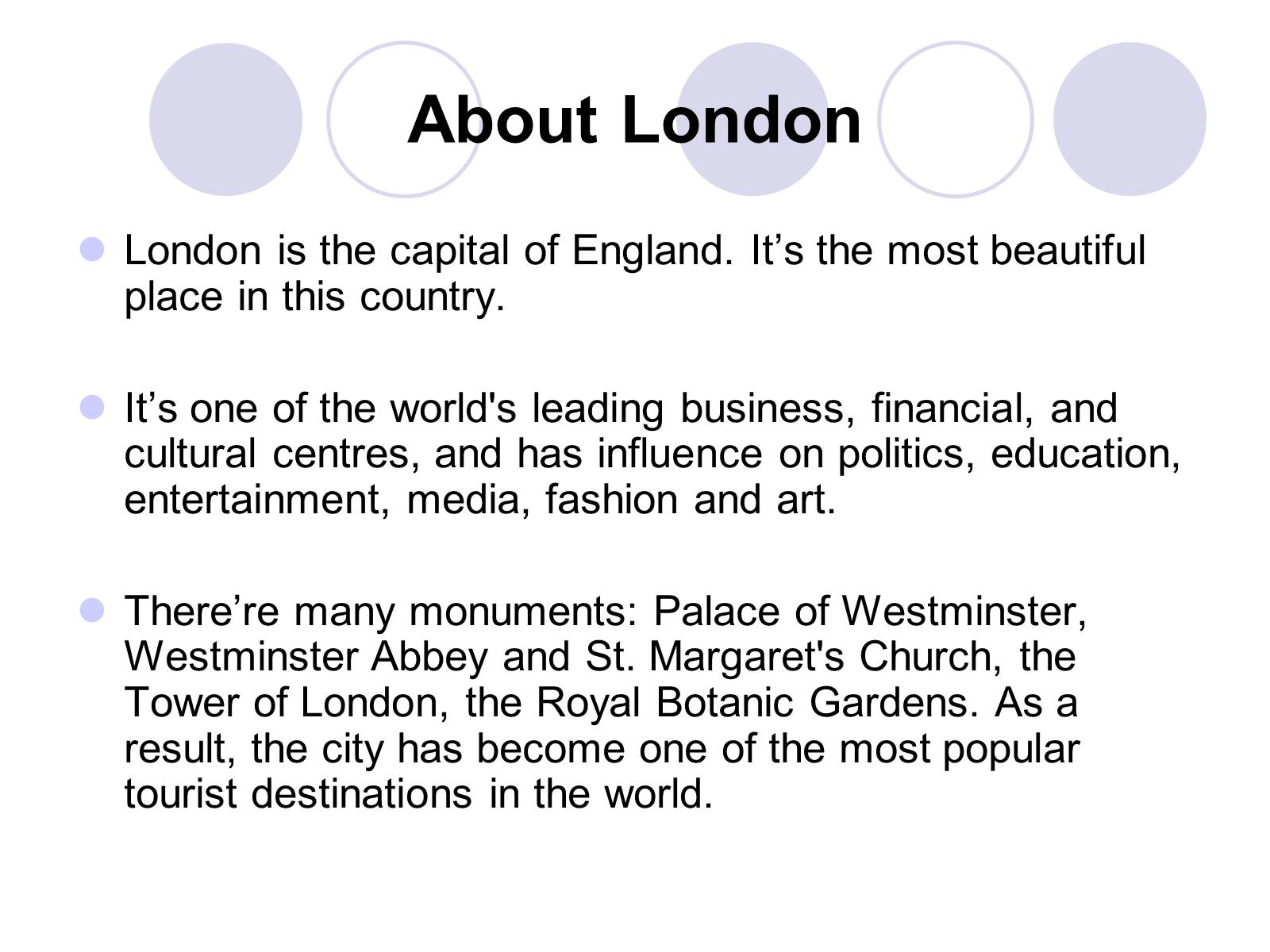 Презентація на тему «London landmarks» - Слайд #3