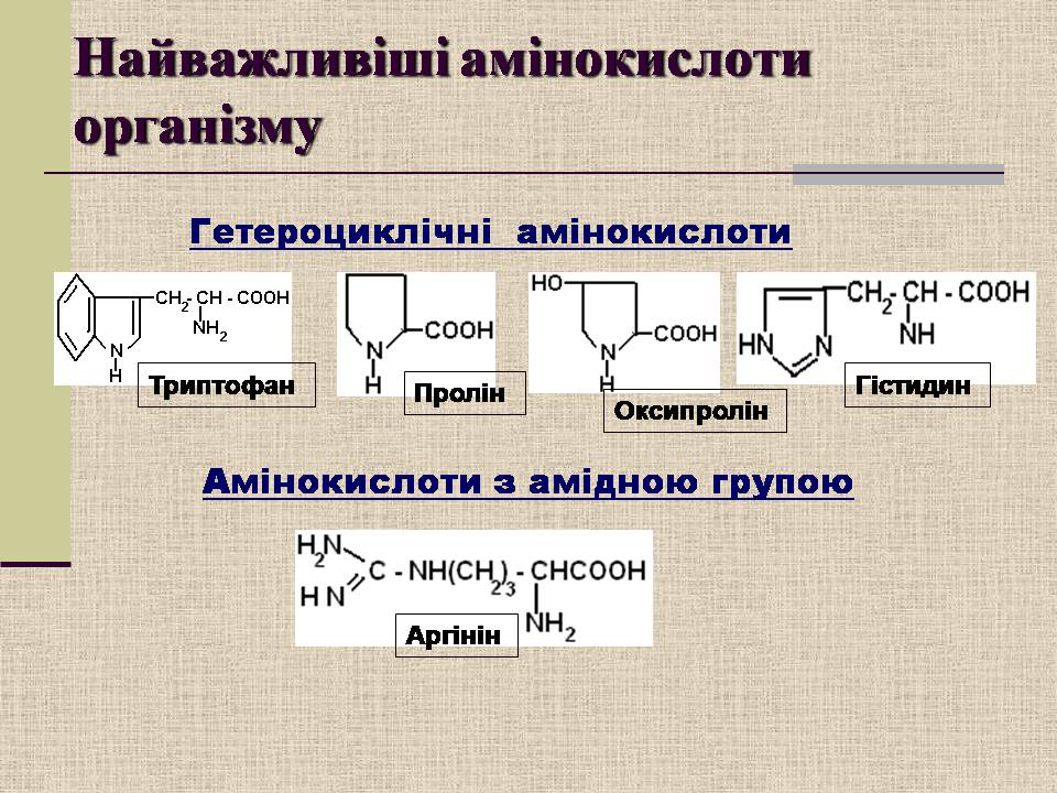 Презентація на тему «Амінокислоти. Пептиди. Білки» - Слайд #8