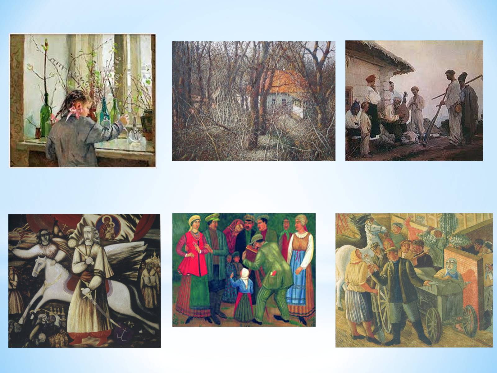 Презентація на тему «Живописні шедеври України XXст» - Слайд #11