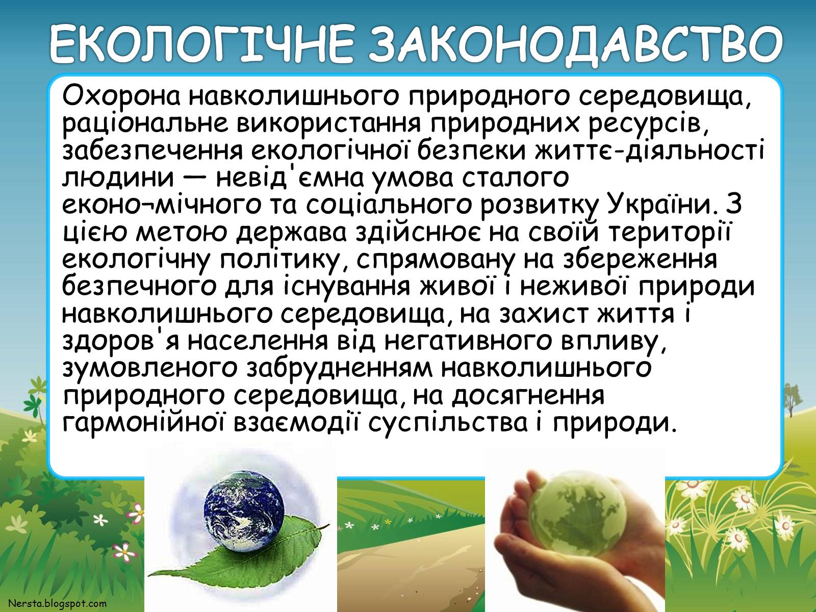 Презентація на тему «Екологічне виховання» - Слайд #22