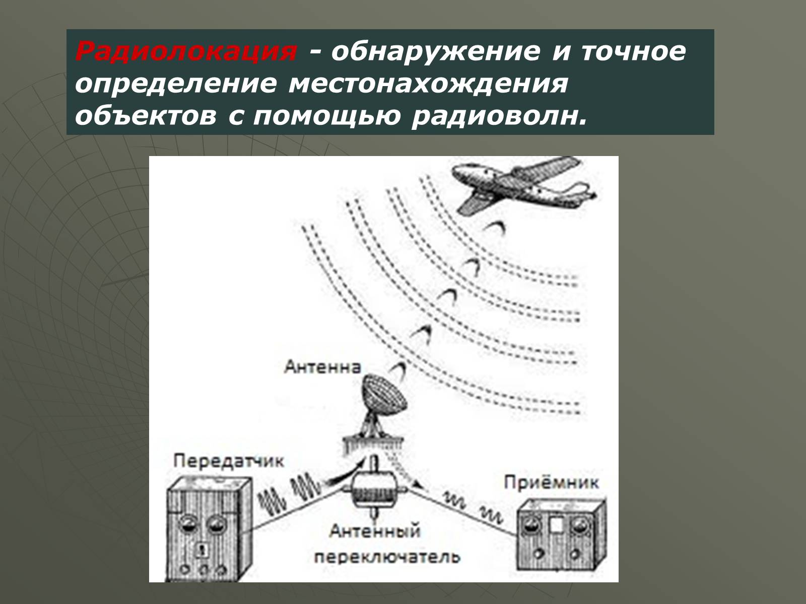 Презентація на тему «Принцип действия радиотелефонной связи. Радиовещание и телевидение» - Слайд #14