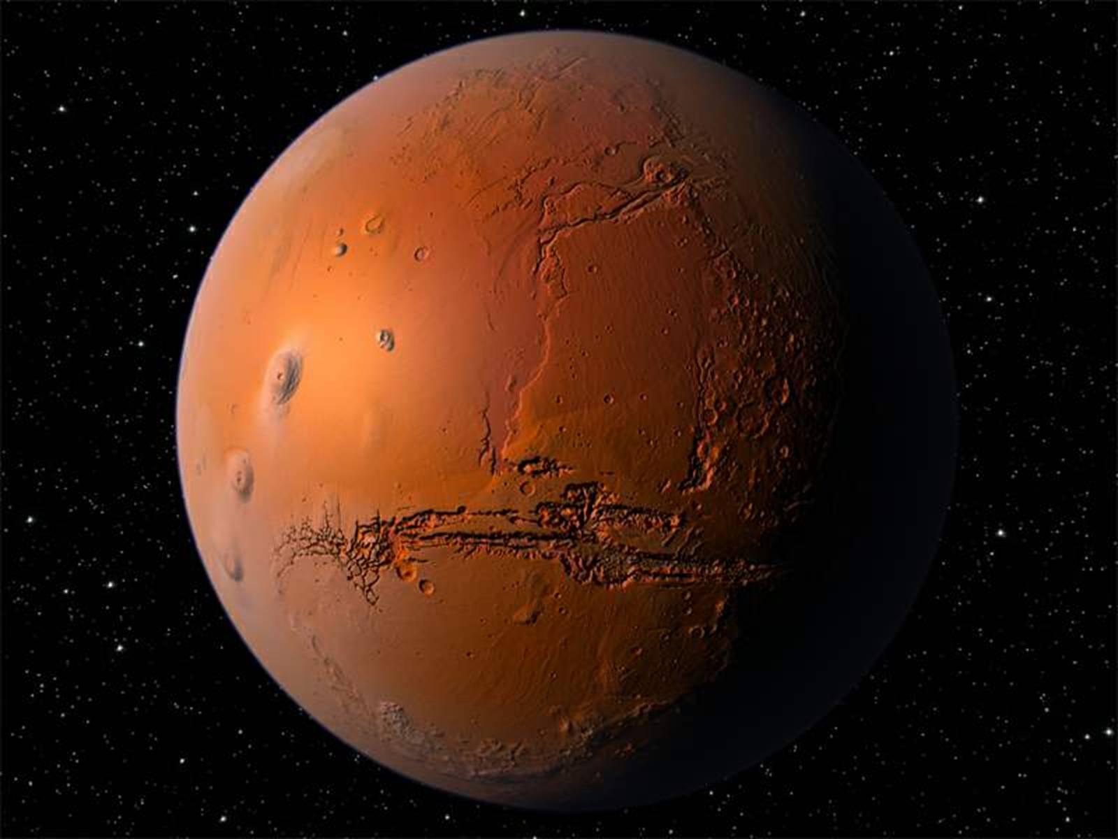 Планет Марс солнечной системы