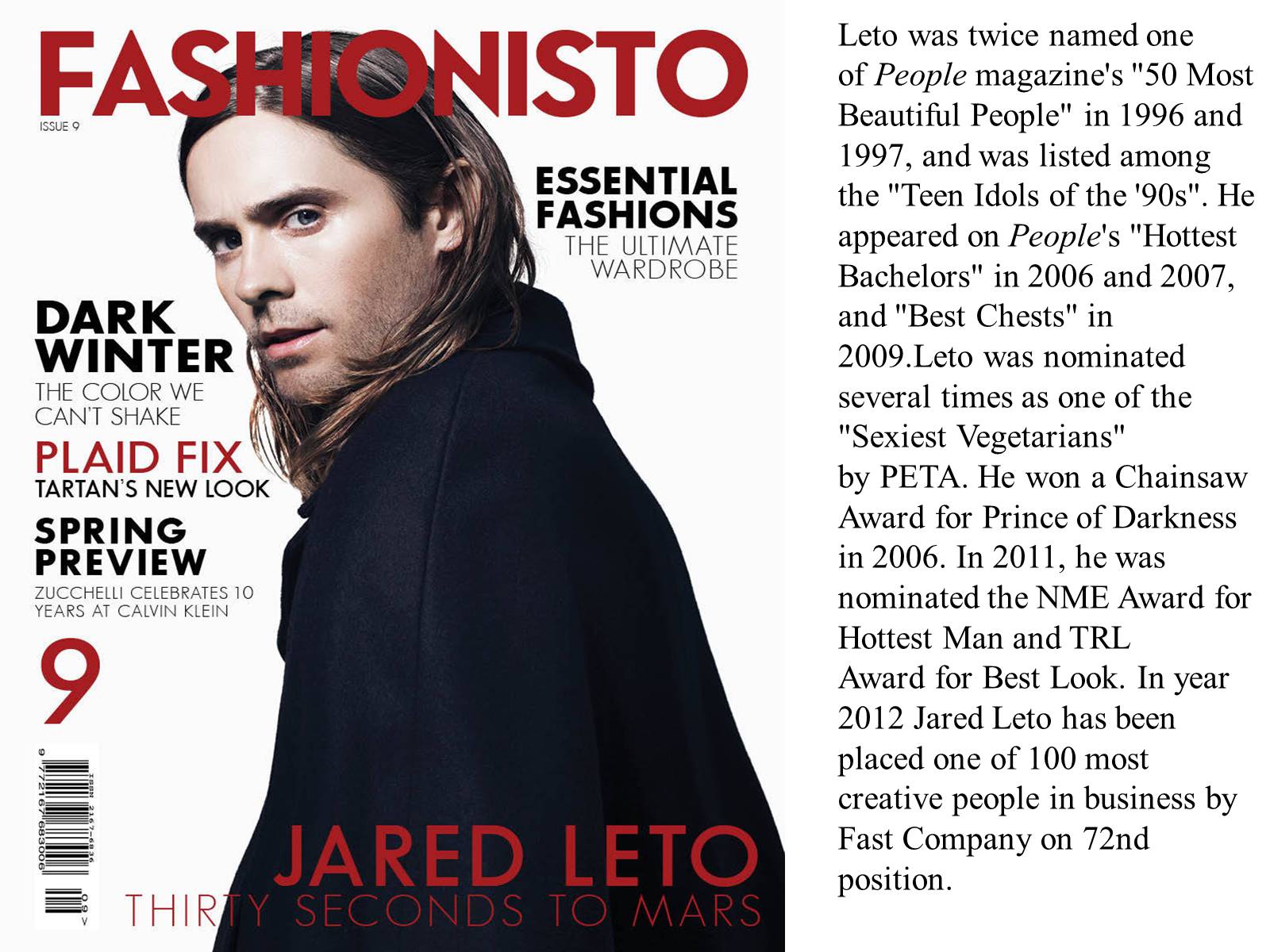 Презентація на тему «Jared Leto» - Слайд #9