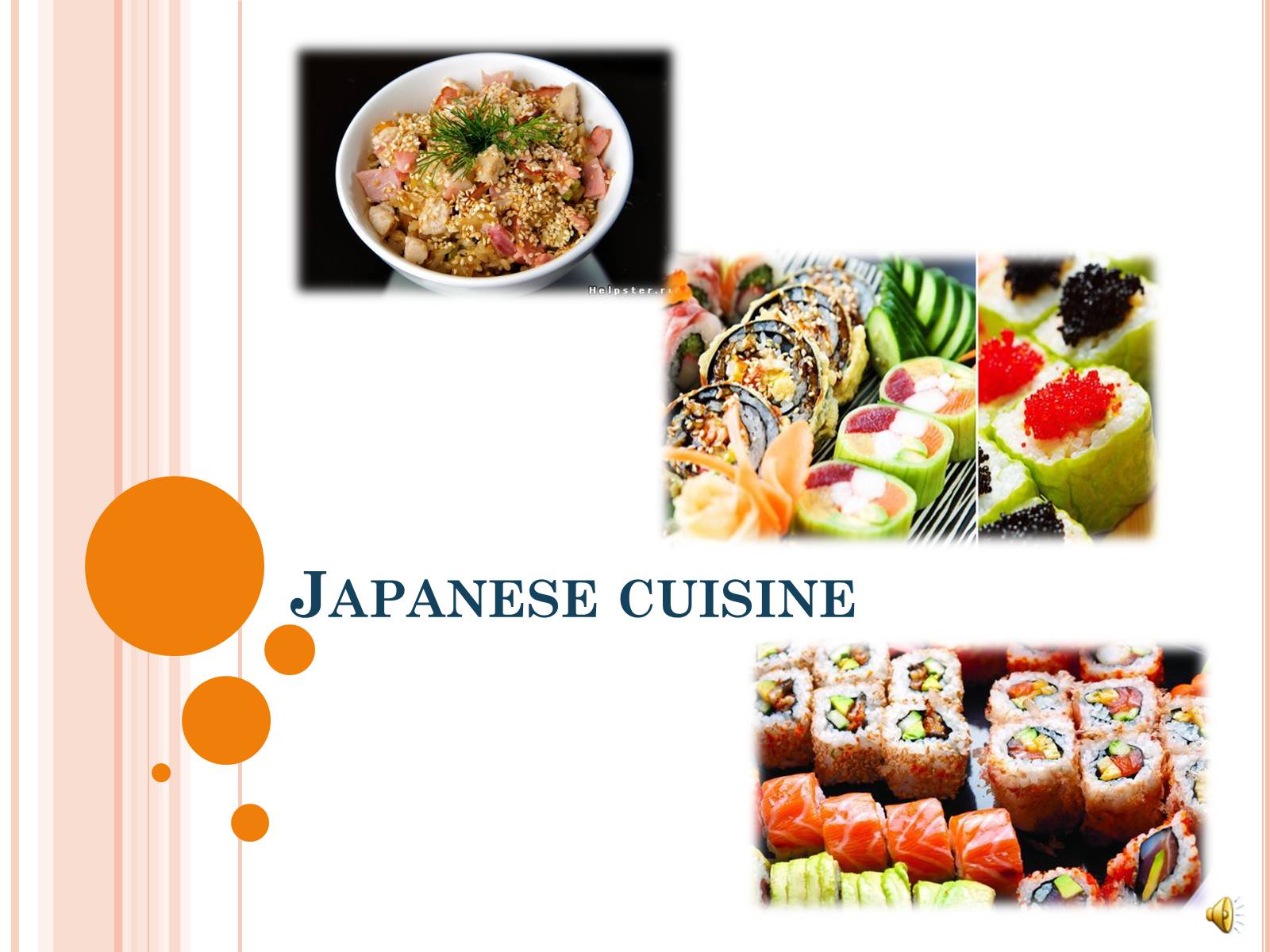 Презентація на тему «Japanese cuisine» (варіант 1) - Слайд #1