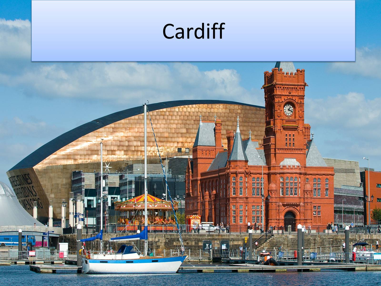 Презентація на тему «Cardiff» (варіант 5) - Слайд #1