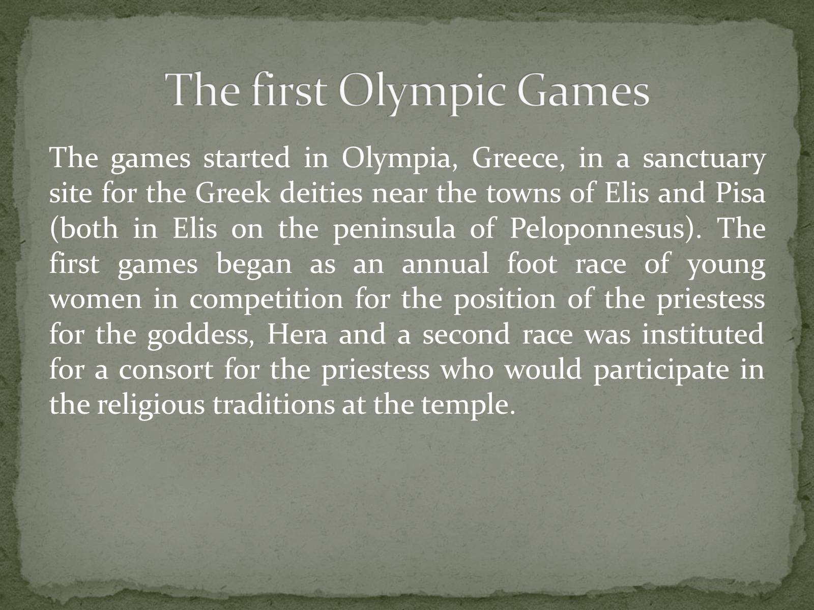Презентація на тему «The history of the Olympic Games» - Слайд #5