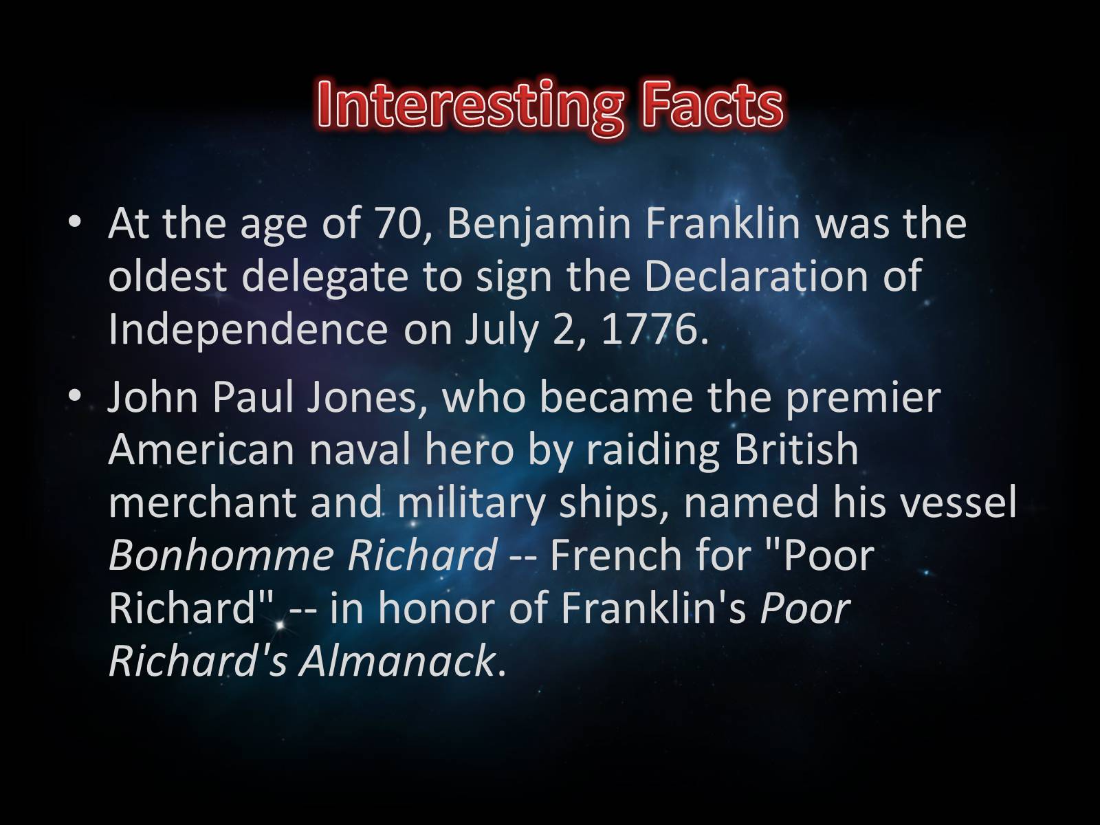 Презентація на тему «Benjamin Franklin» (варіант 5) - Слайд #3