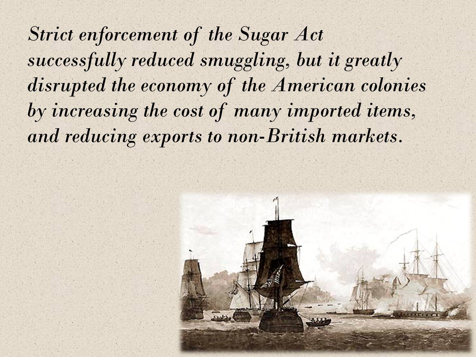Презентація на тему «The Sugar Act in 1764» - Слайд #7