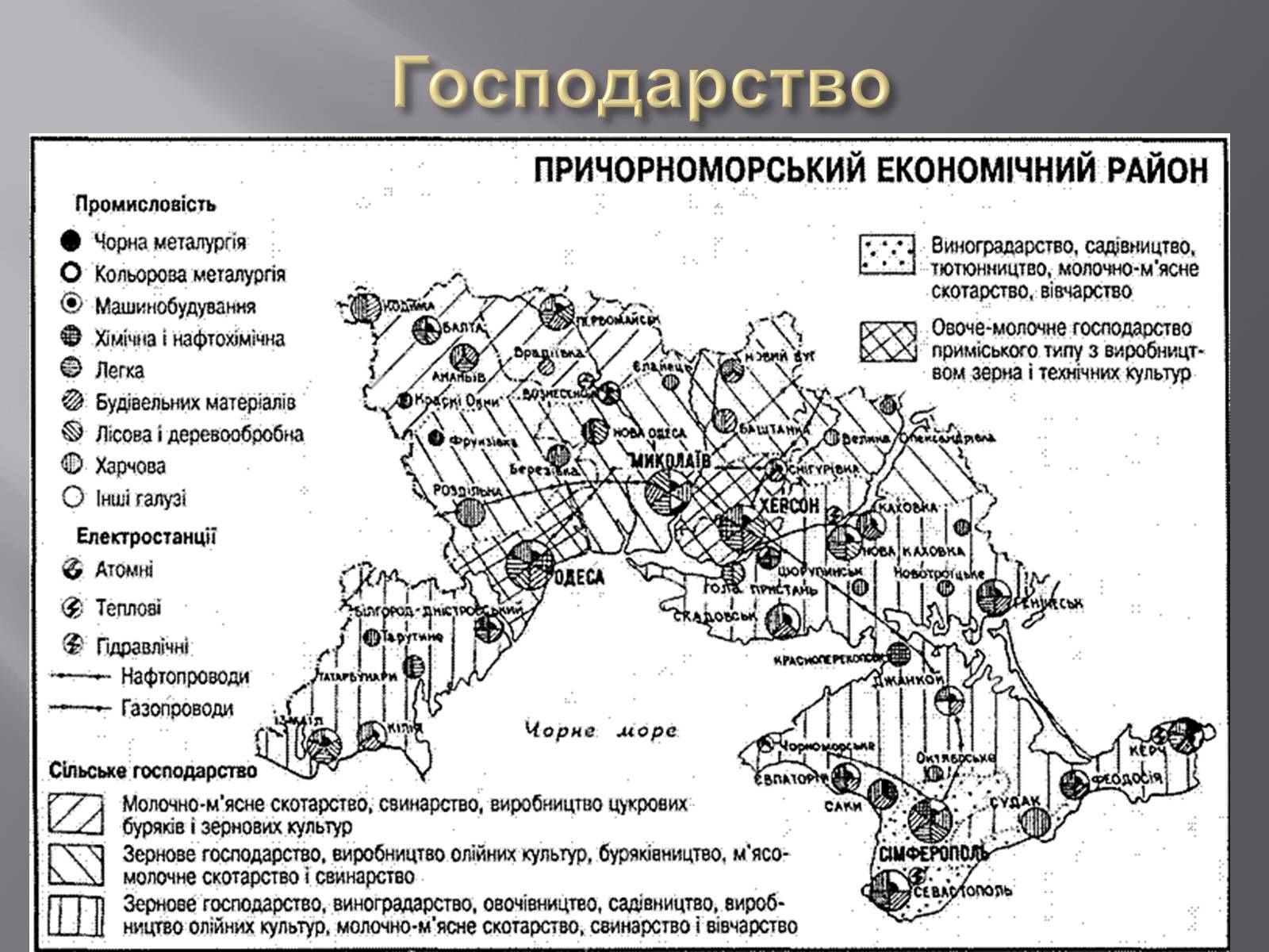 Презентація на тему «Причорноморський економічний район» (варіант 2) - Слайд #9