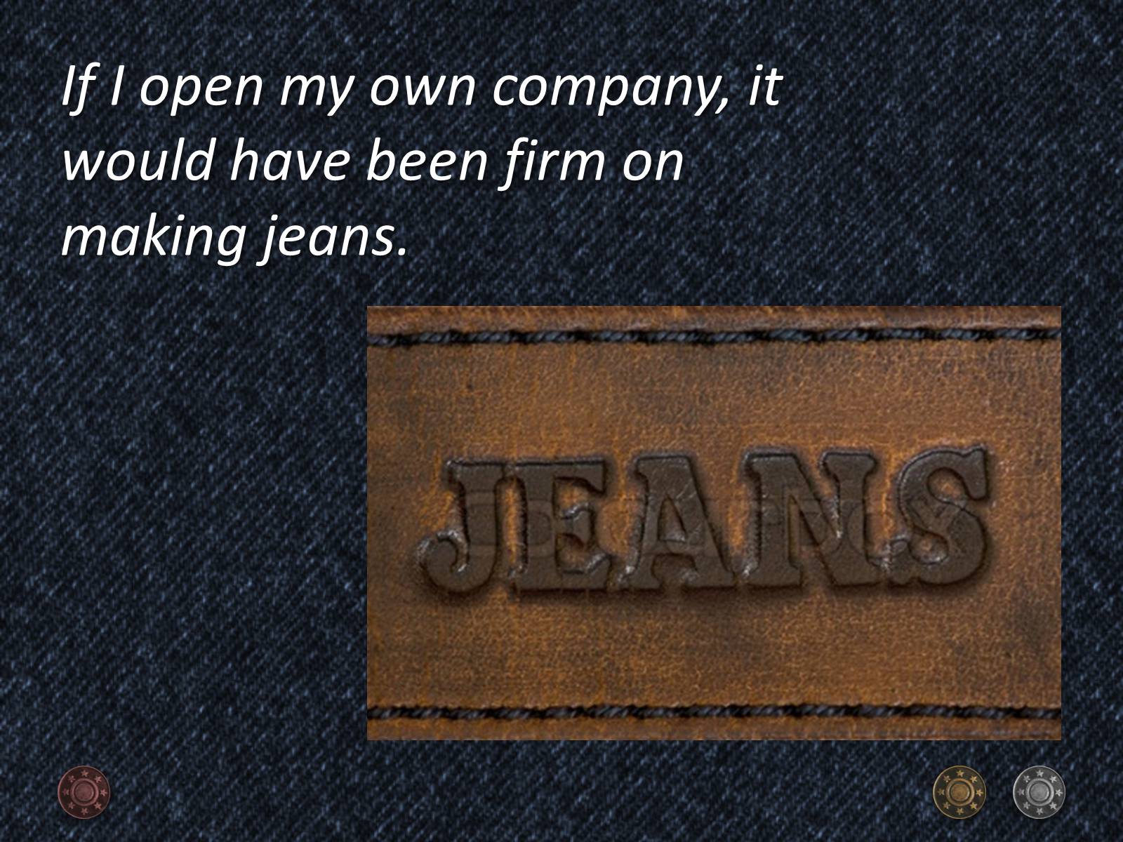 Презентація на тему «Jeans» - Слайд #2