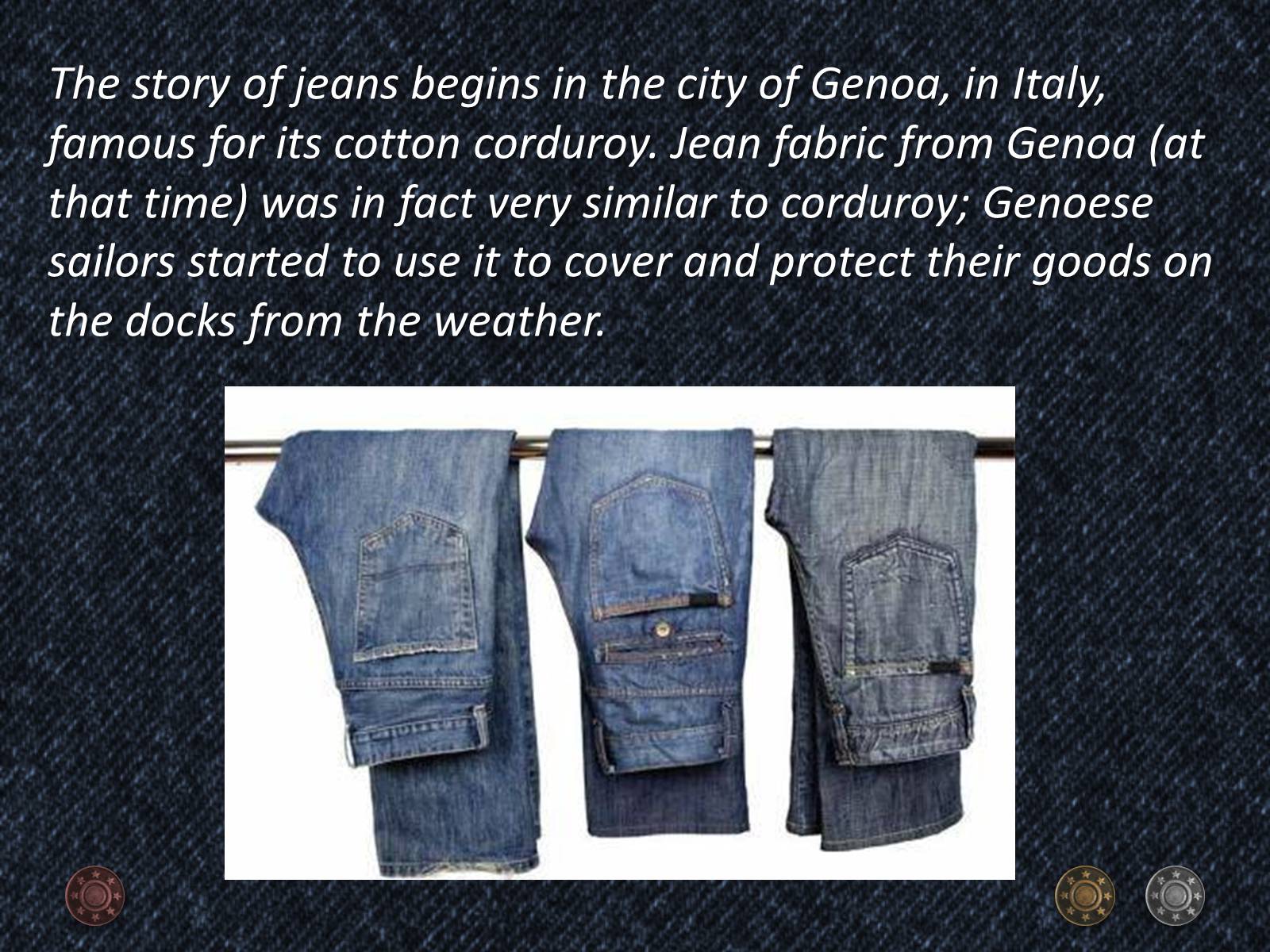 Презентація на тему «Jeans» - Слайд #5