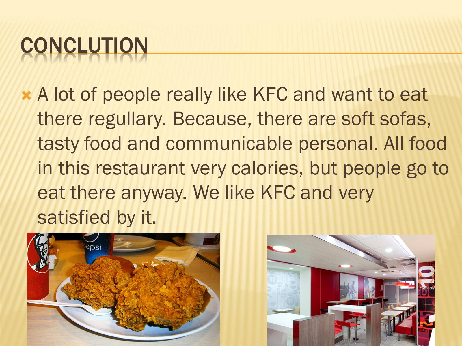 Презентація на тему «KFC» - Слайд #7