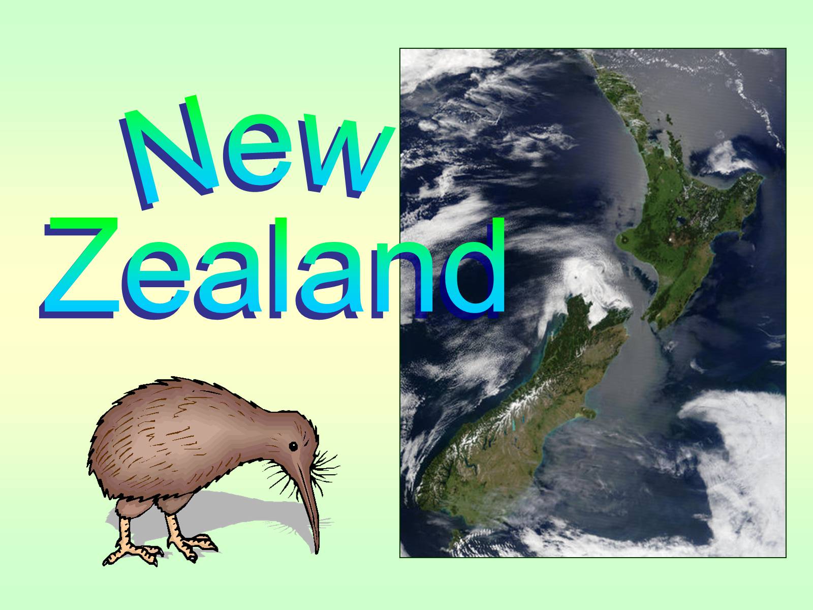 Презентація на тему «New Zealand» (варіант 1) - Слайд #1