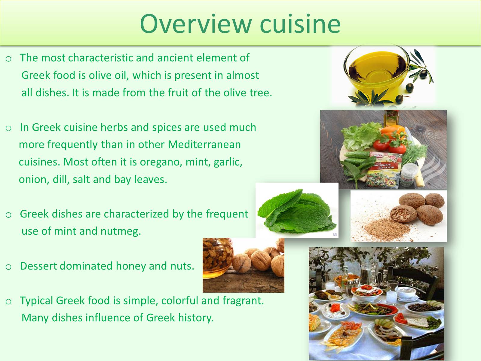 Презентація на тему «Greek cuisine» - Слайд #3