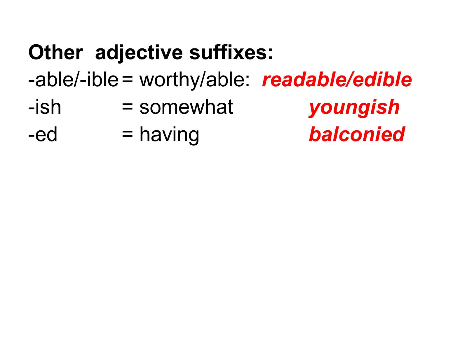 Презентація на тему «Adjectives in English» - Слайд #12