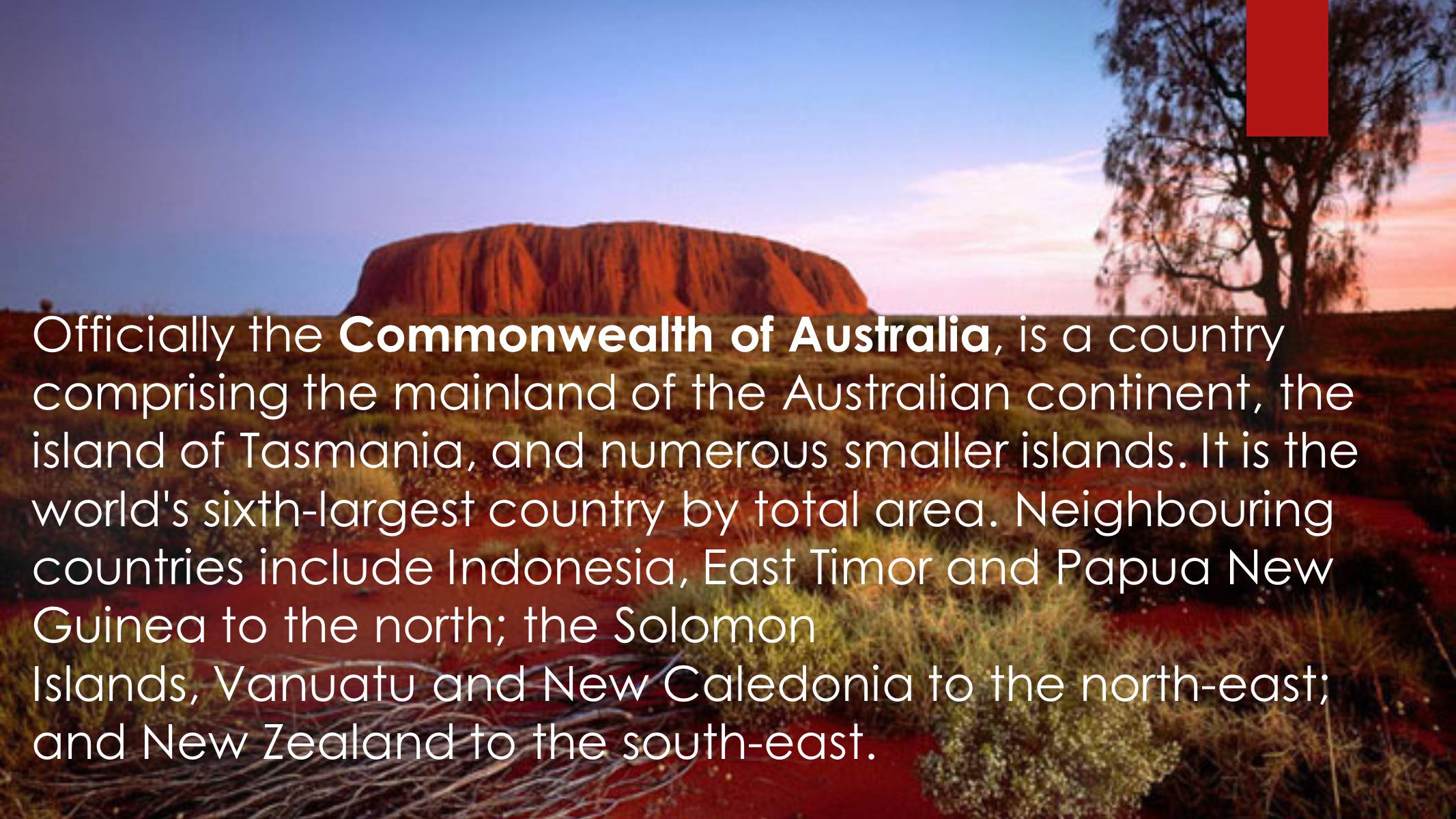 Презентація на тему «Australia» (варіант 3) - Слайд #4